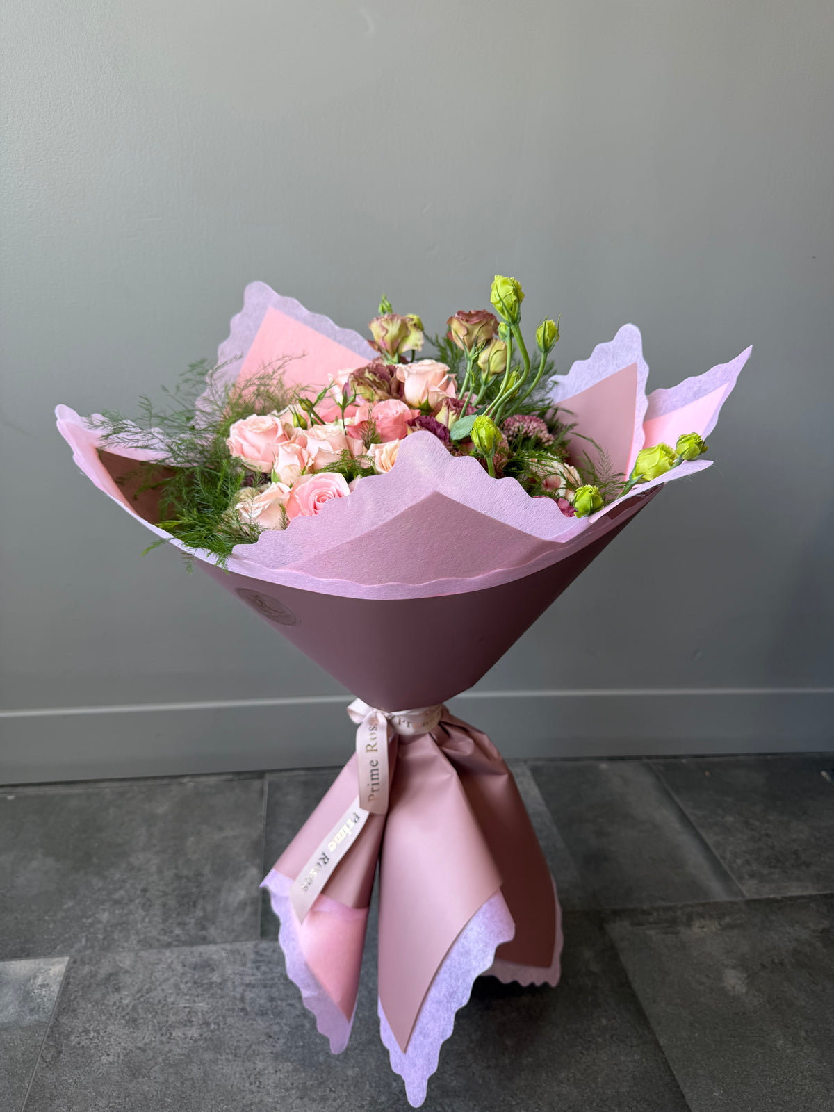 Blush & Plum Garden Bouquet