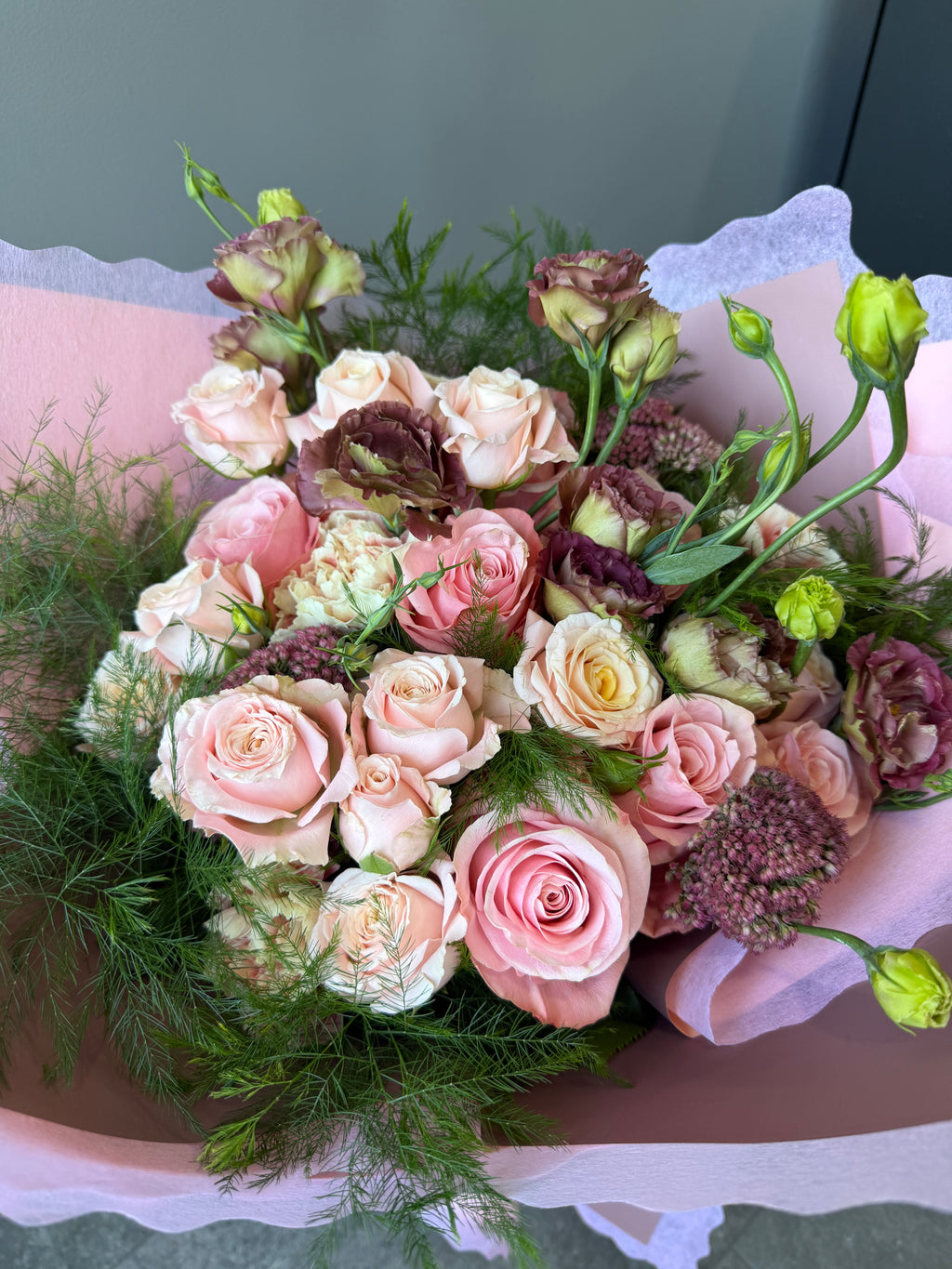 Blush & Plum Garden Bouquet