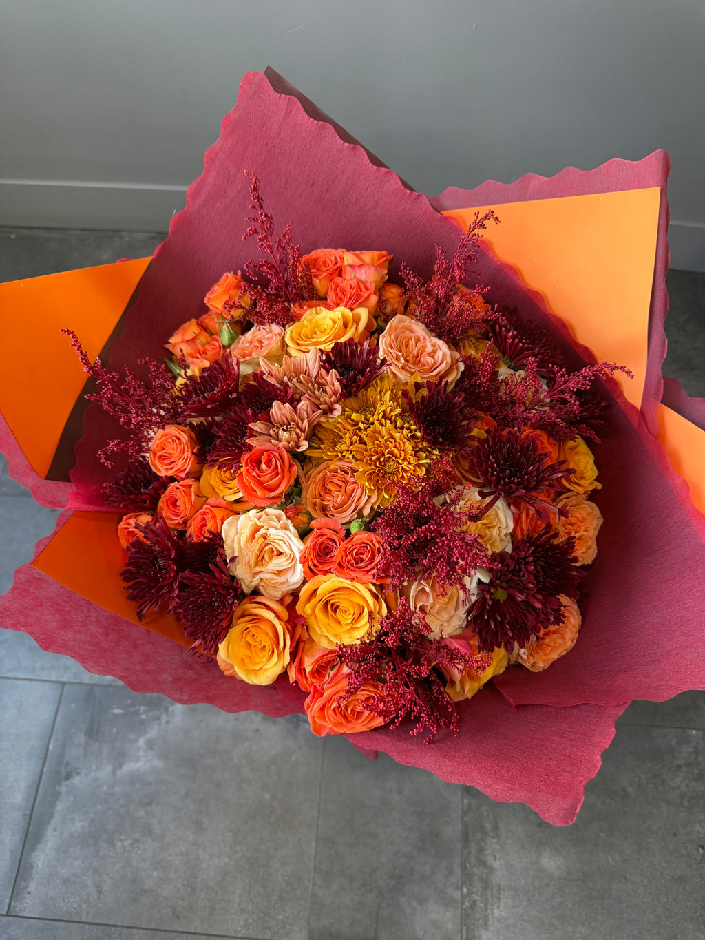 Golden Autumn Bouquet