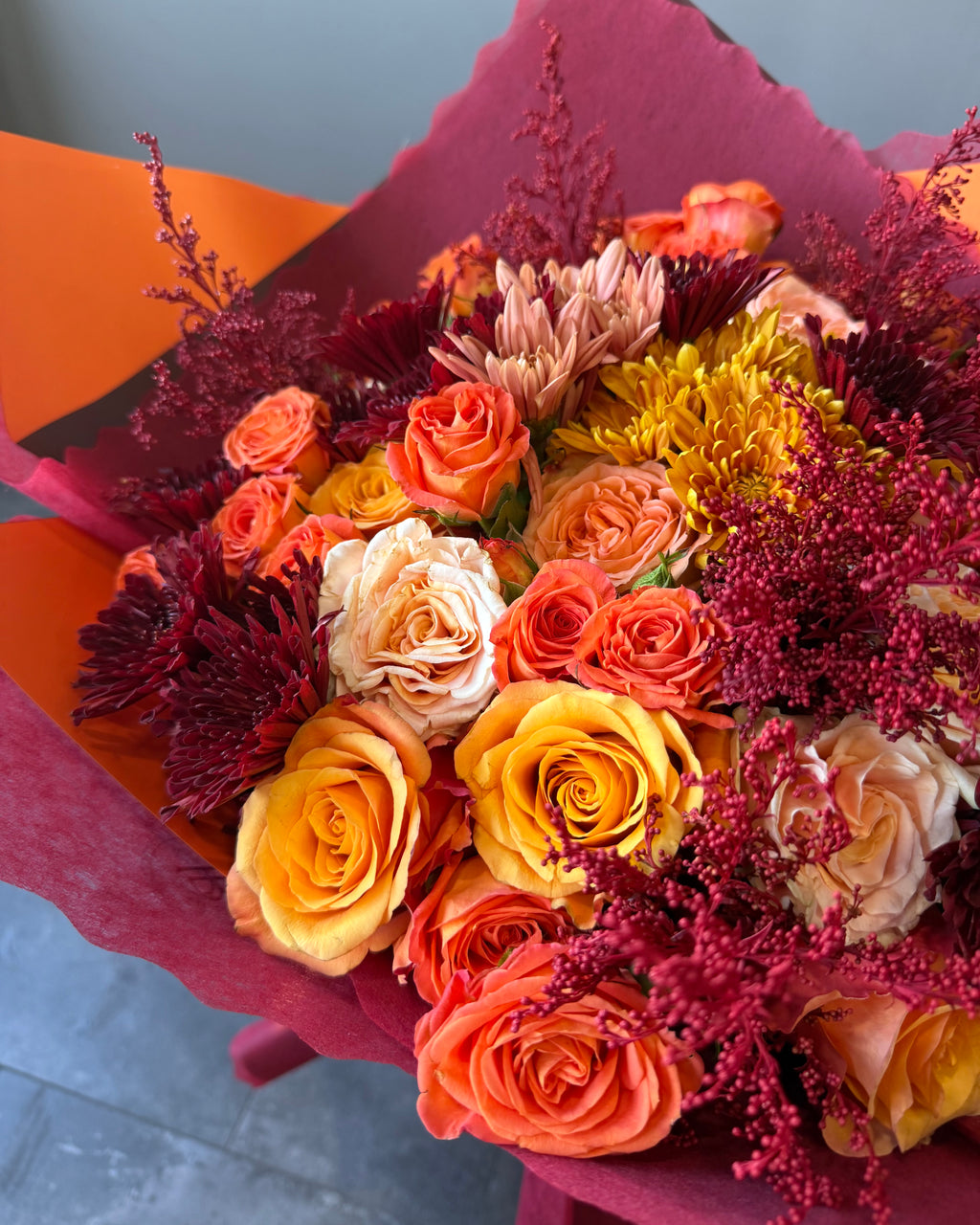 Golden Autumn Bouquet