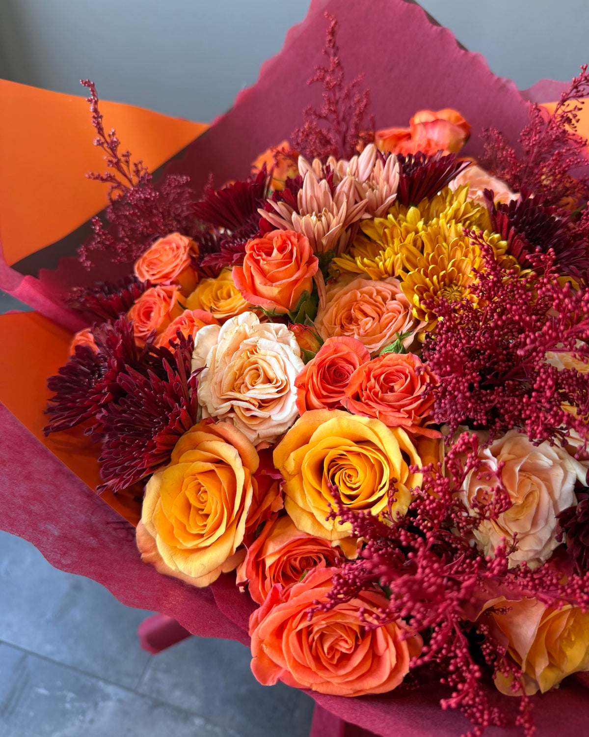 Golden Autumn Bouquet