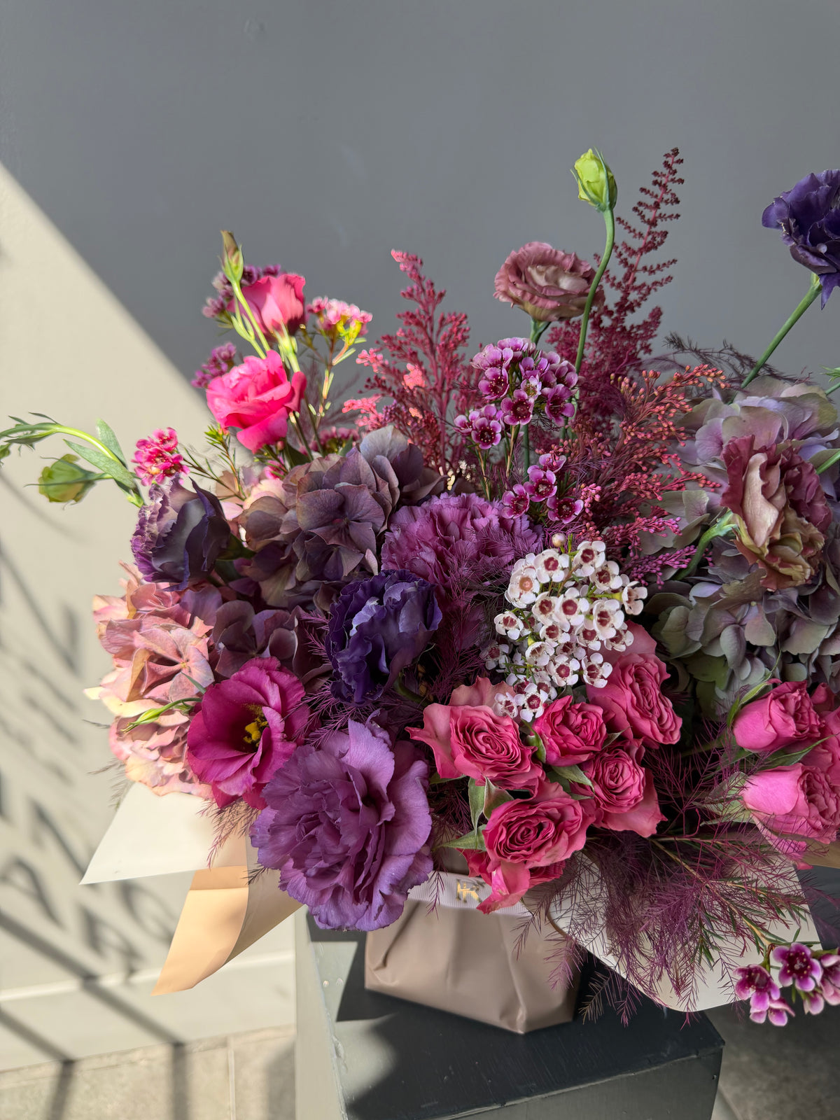 Luxury Pink & Purple Flower Bouquet