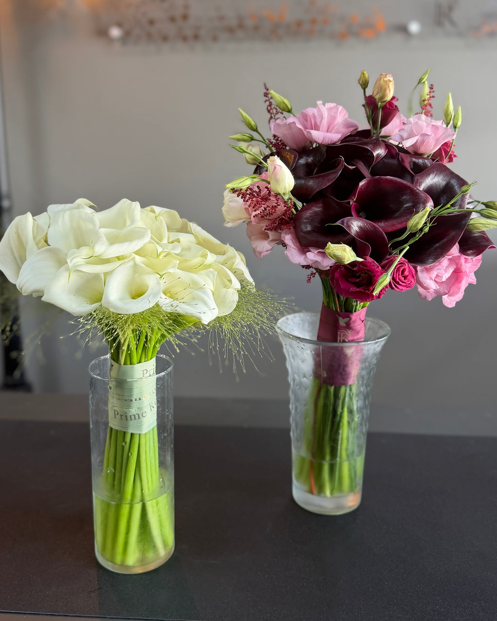 Burgundy & Blush Bridal Bouquet