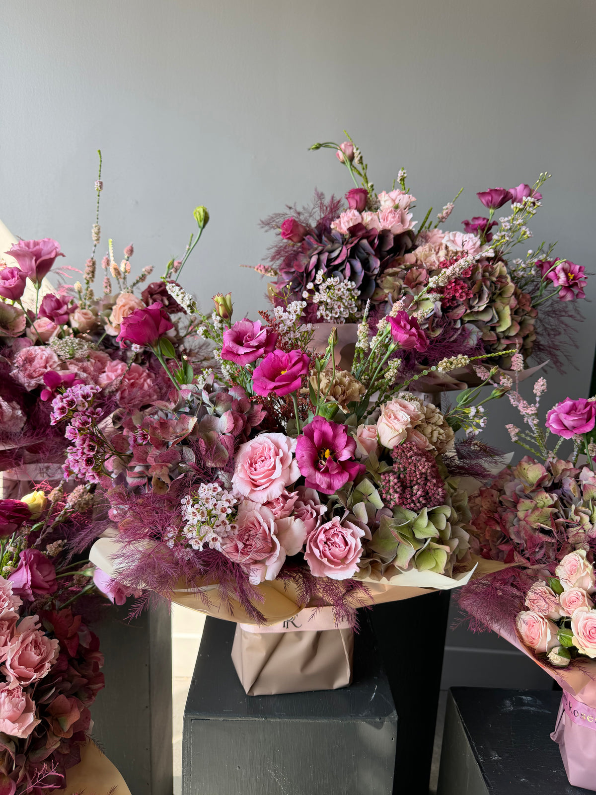Luxury Pink & Purple Flower Bouquet