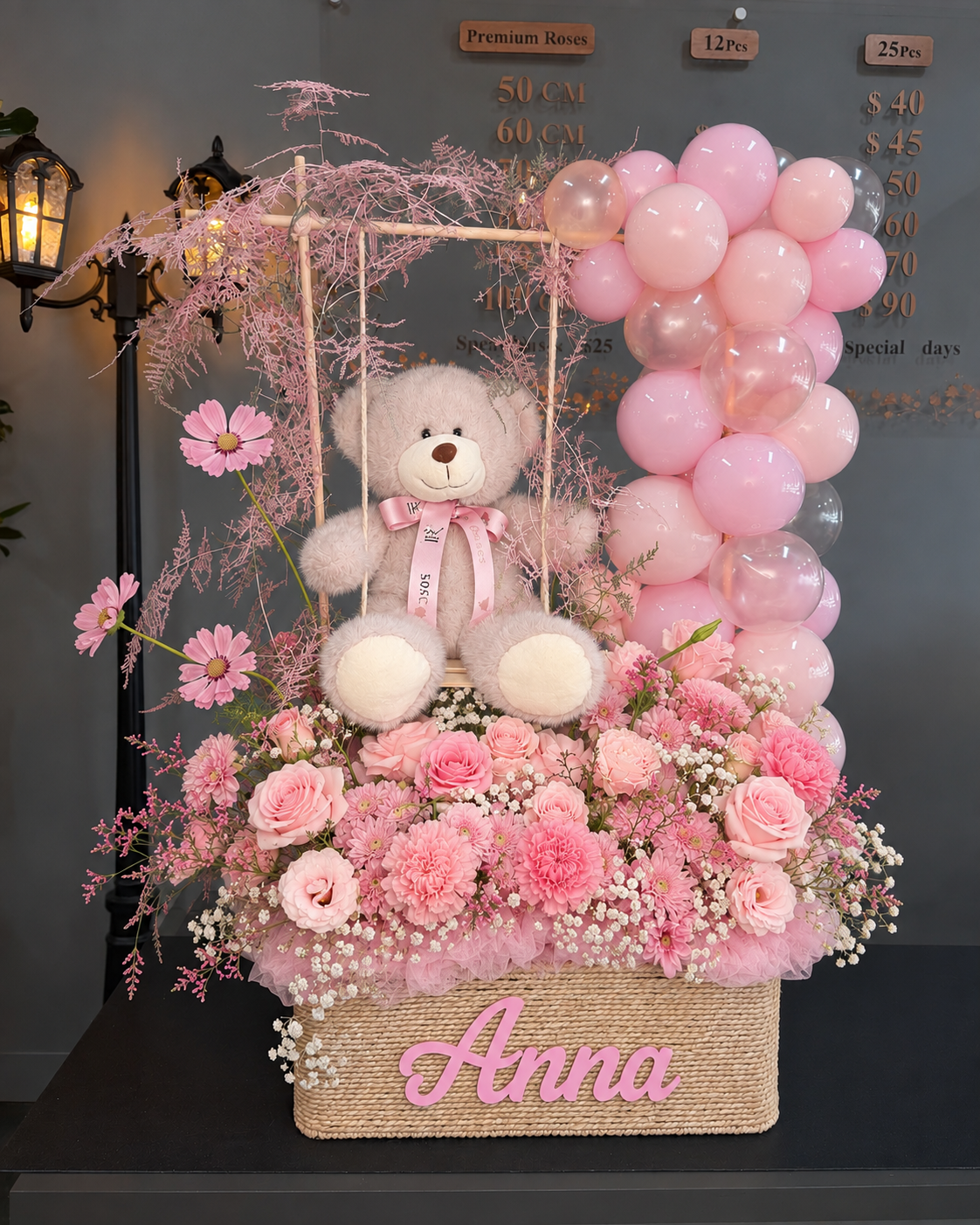 Baby Basket Gift Arrangement