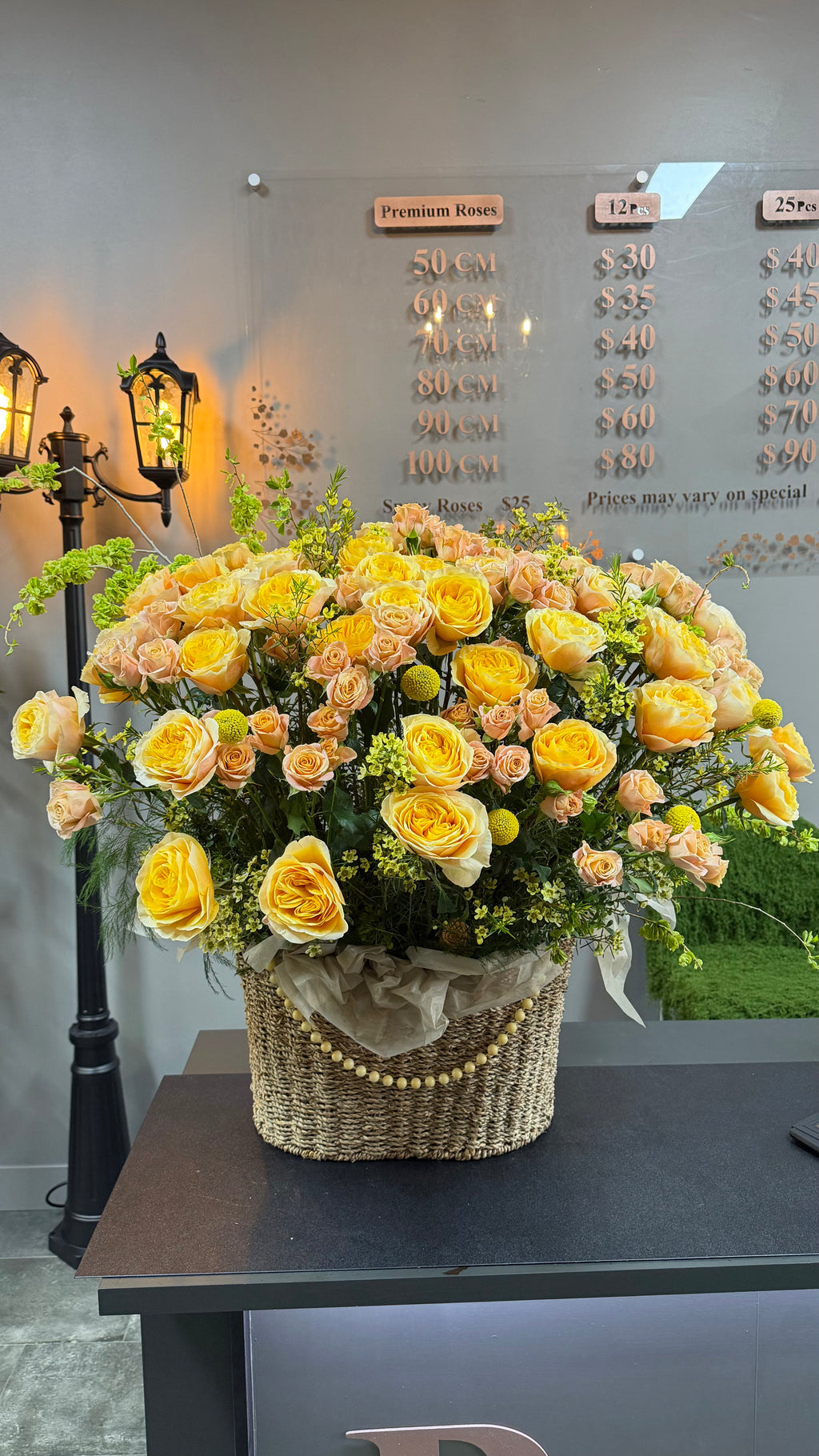 Golden Meadow Basket