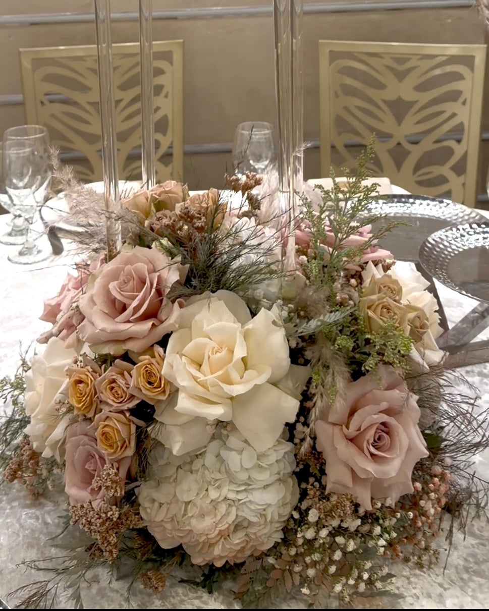 Elegant Floral Table Centerpiece