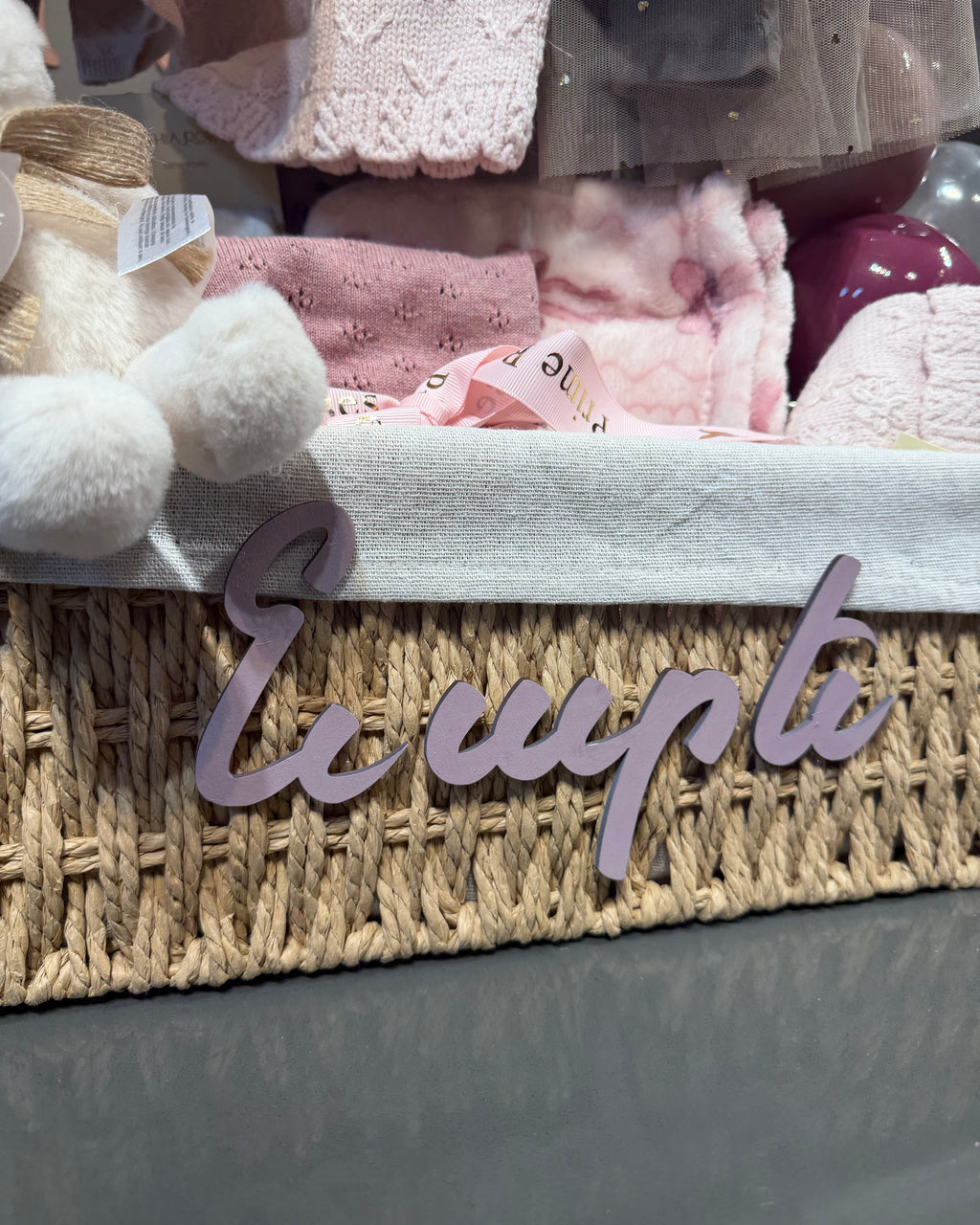 Personalized Gift Basket with Balloons