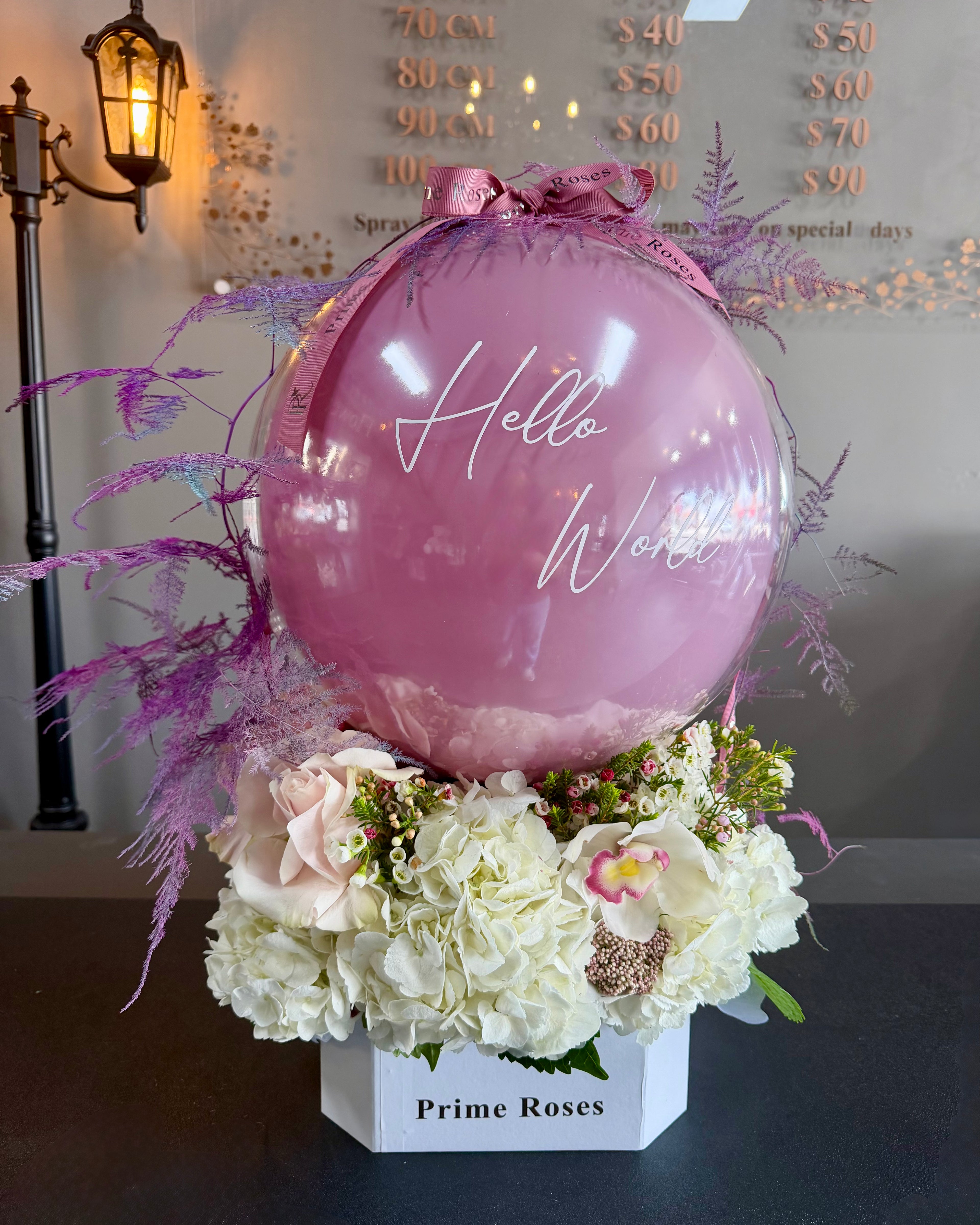 Blooming Balloon Arrangement