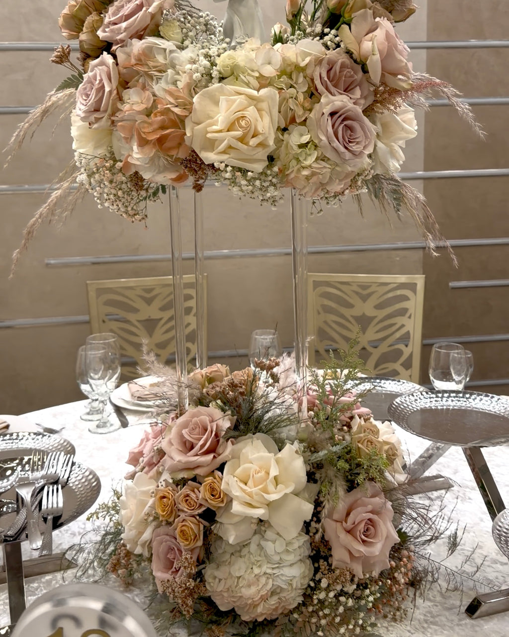 Elegant Floral Table Centerpiece