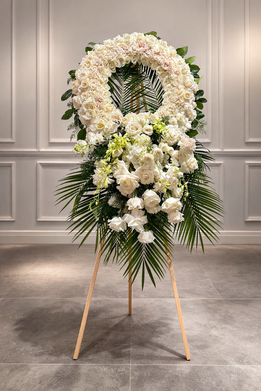 Rose Round Standing Spray