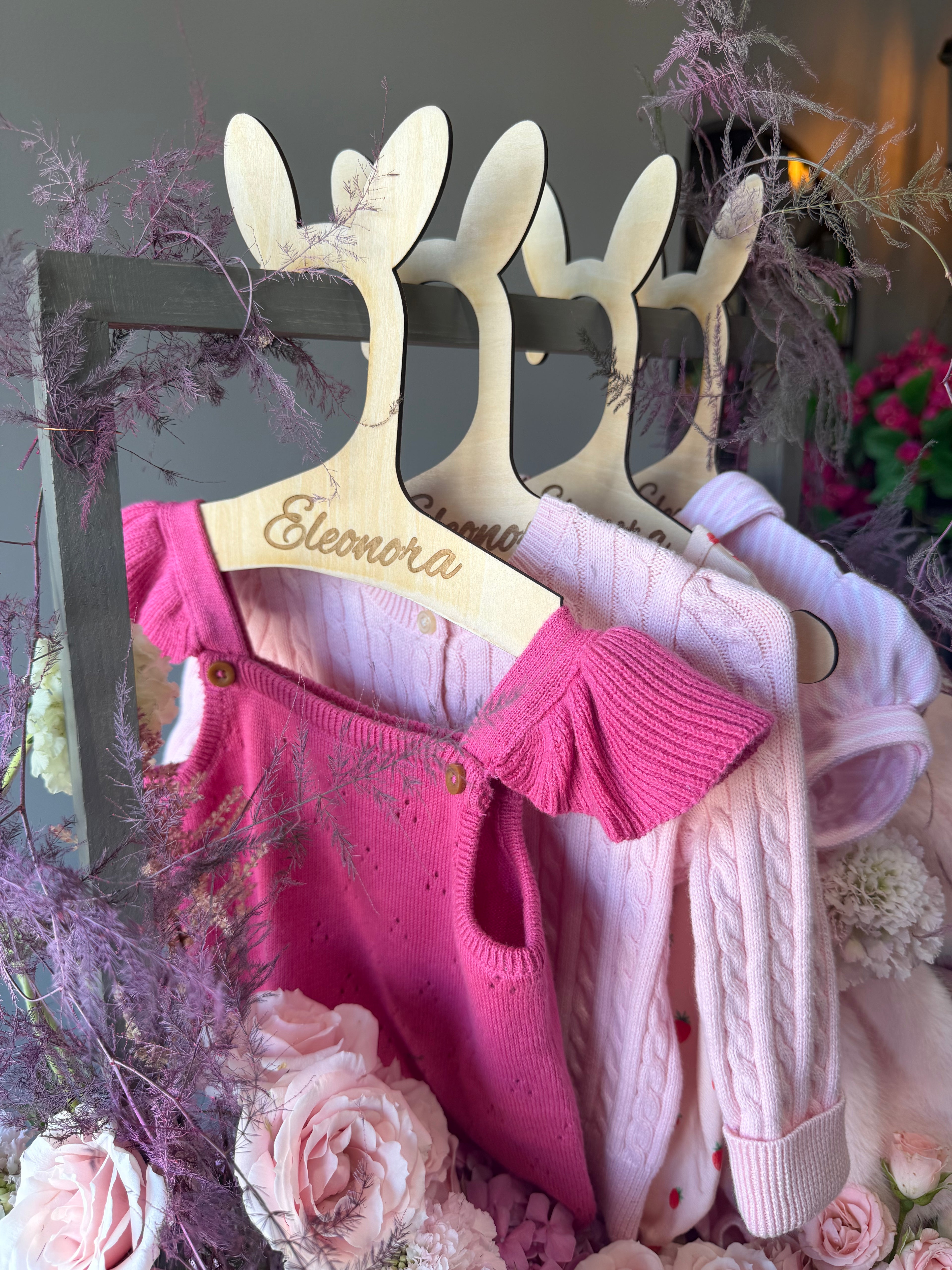 Welcome Little One – Custom Baby Floral Gift Display