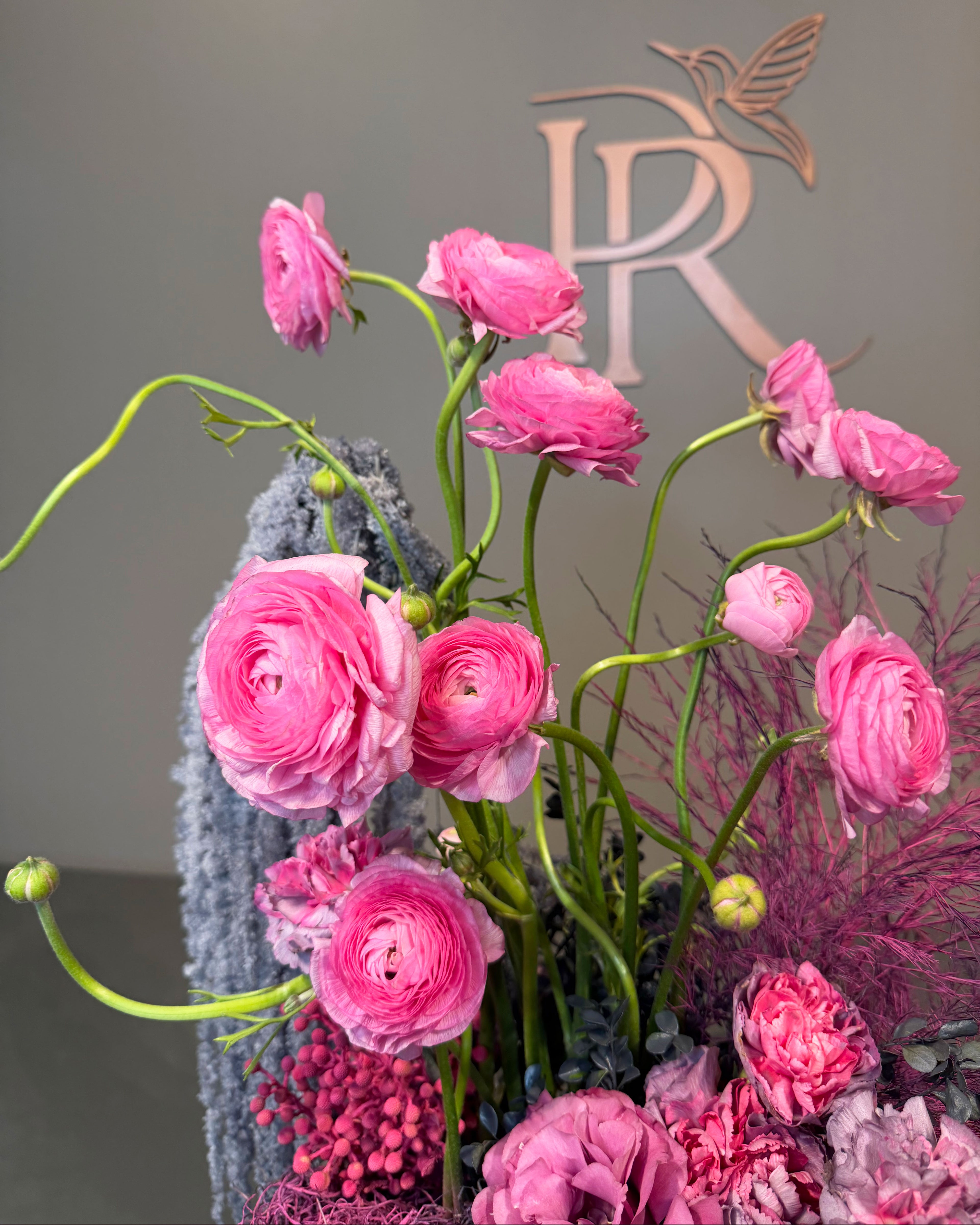 Fuchsia Cascade Arrangement