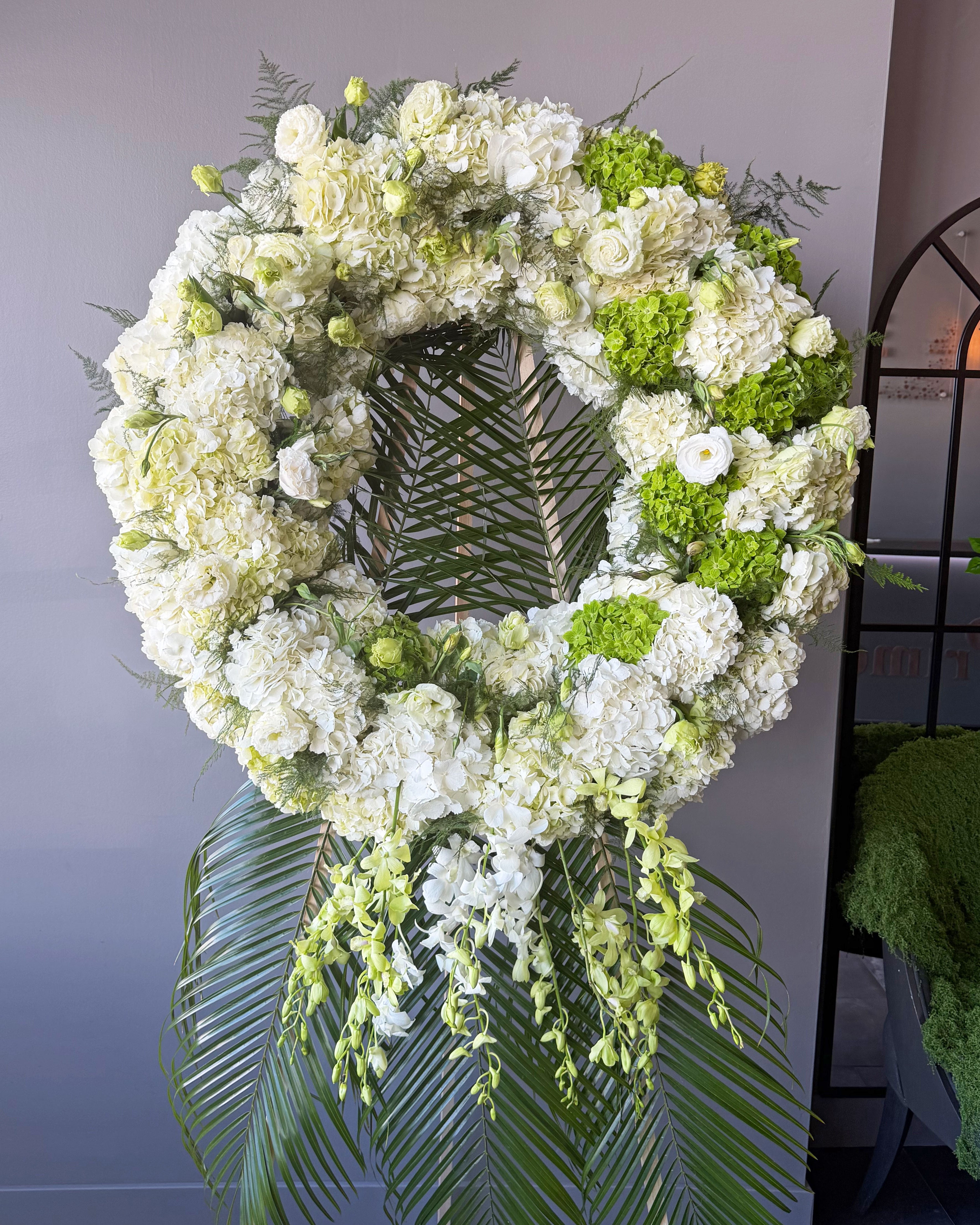 Emerald Serenity Tribute Wreath