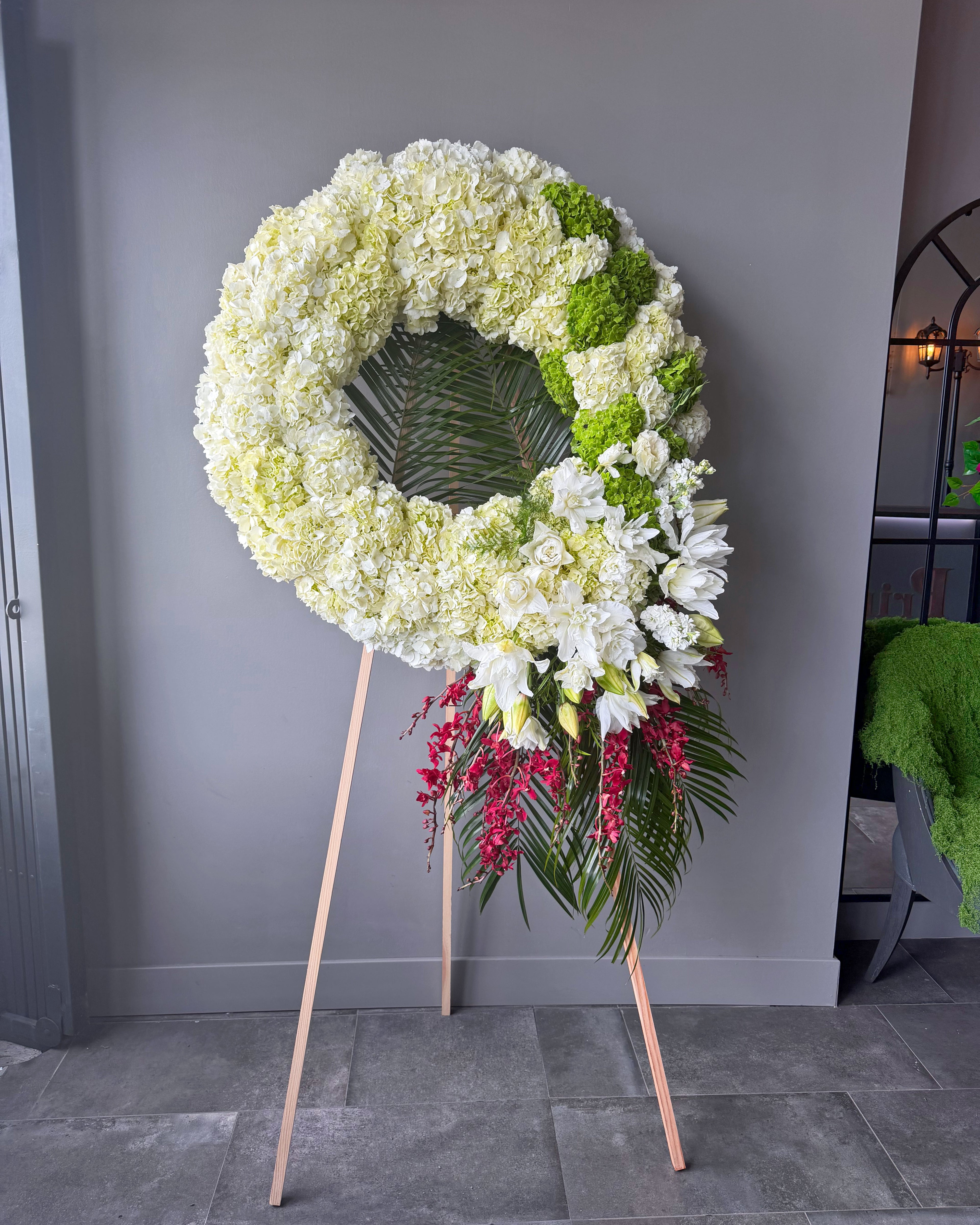 Emerald Serenity Wreath