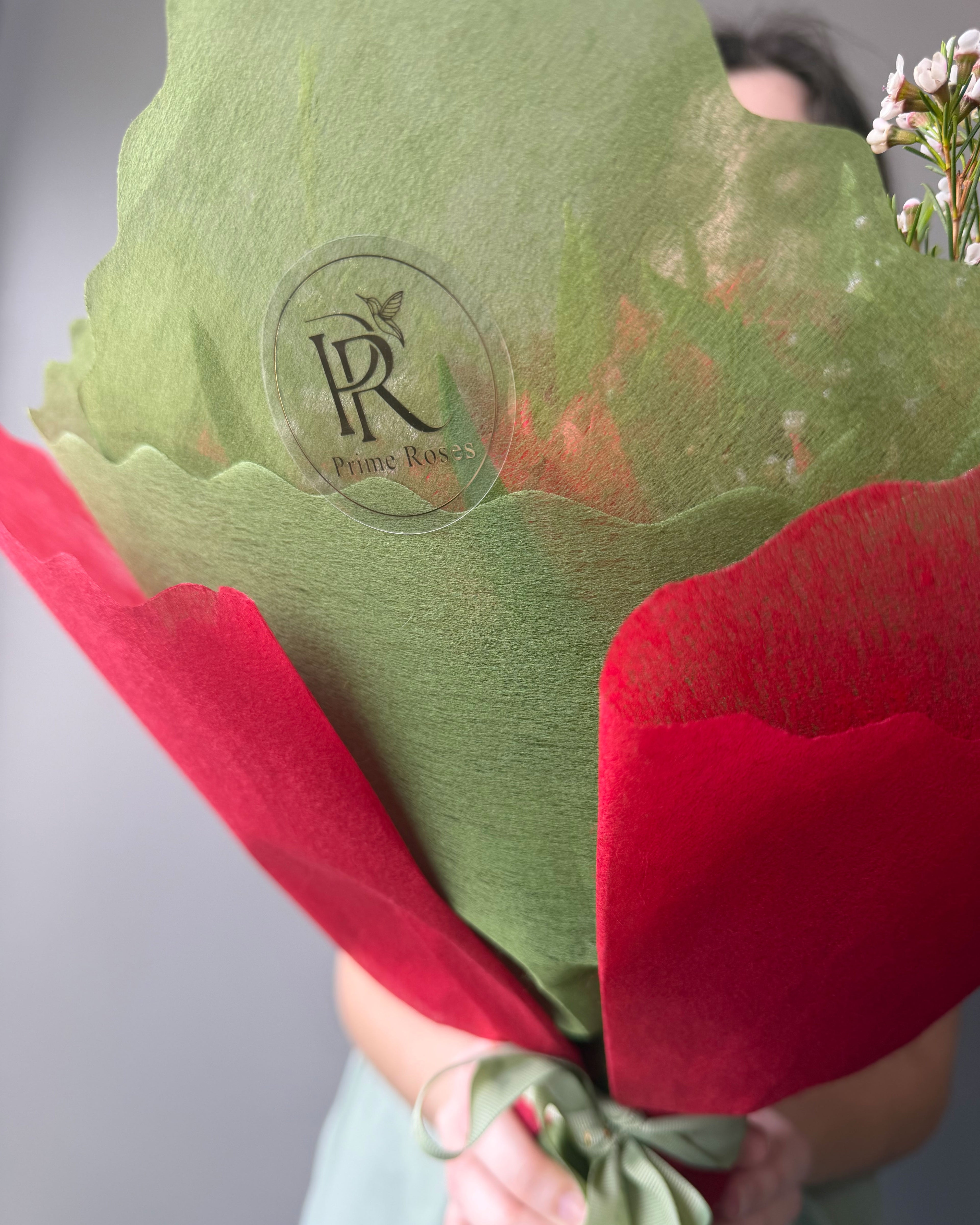 Crimson Fringe Tulip Bouquet