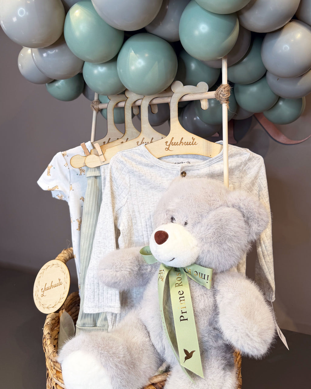 Skyblue Cloud Keepsake Basket