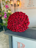 Imperial 125 Red Premium Roses 1 meter