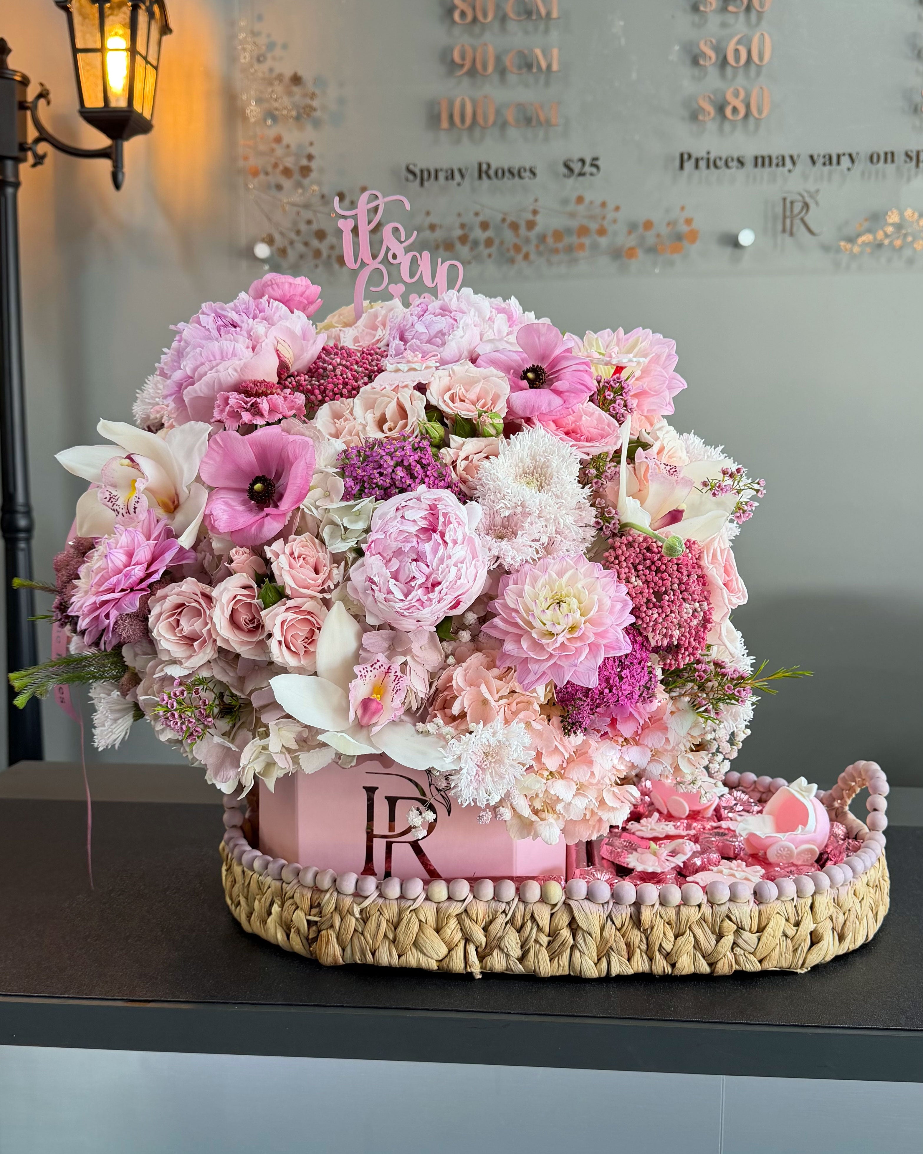 Pink Opulence Tray