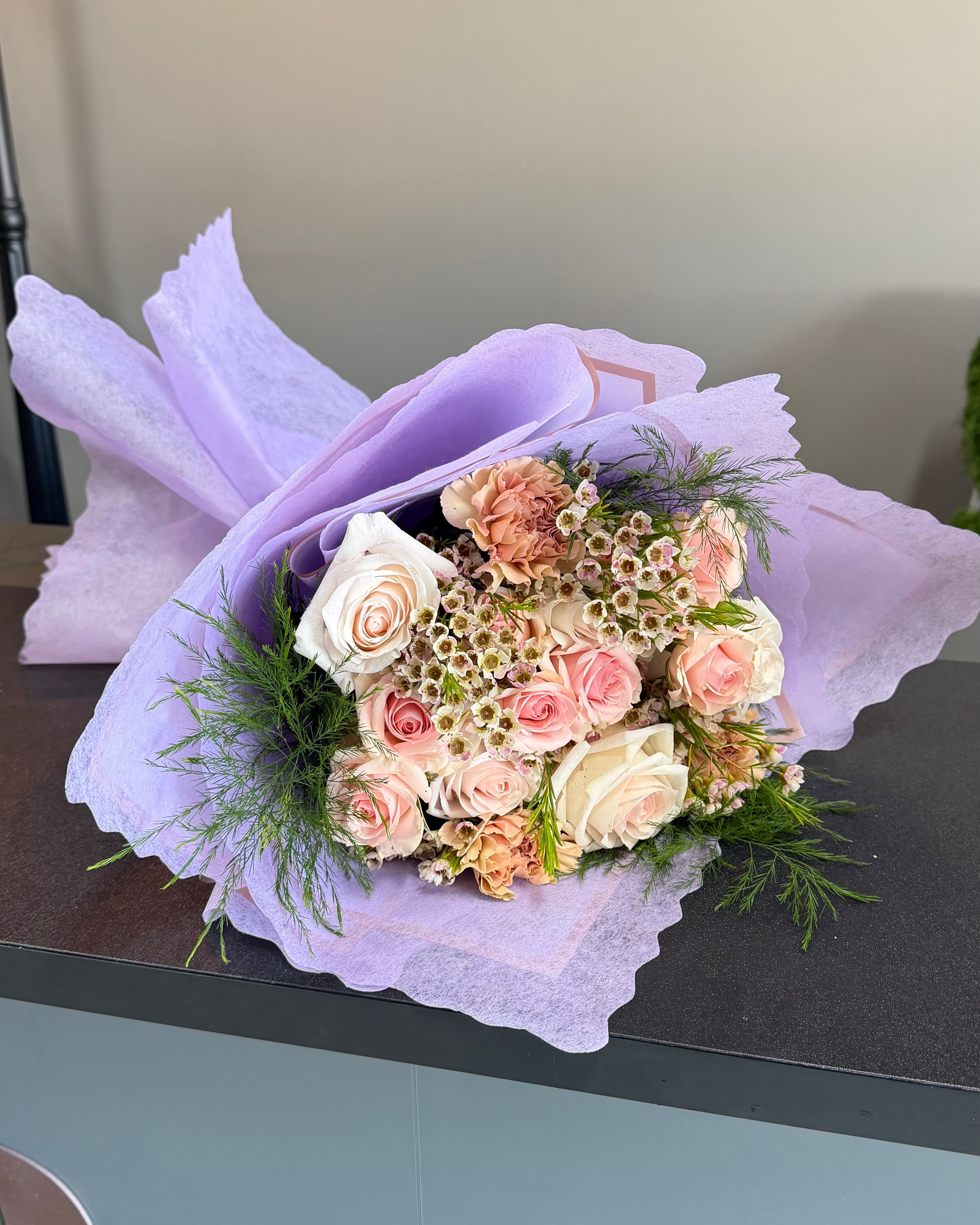 Lavender Blush Garden Bouquet