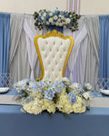 Blue Cloud Centerpieces