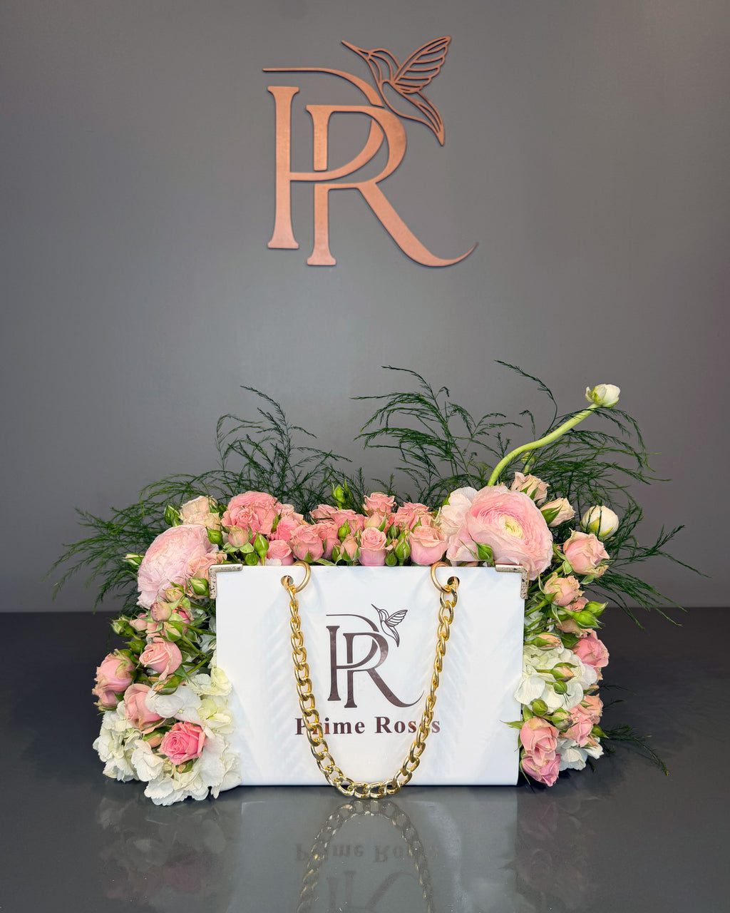 Blush Garden Handbag