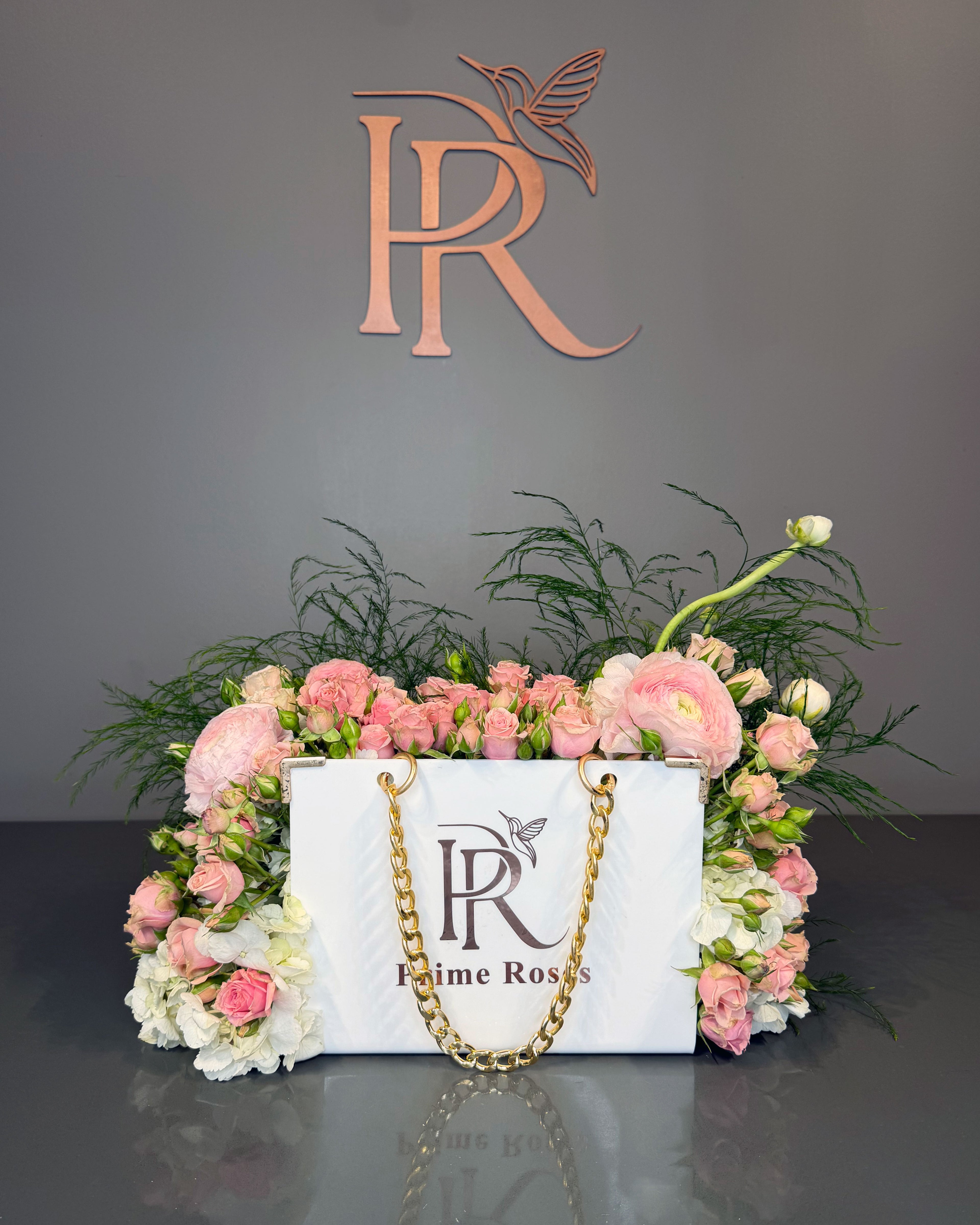 Blush Garden Handbag