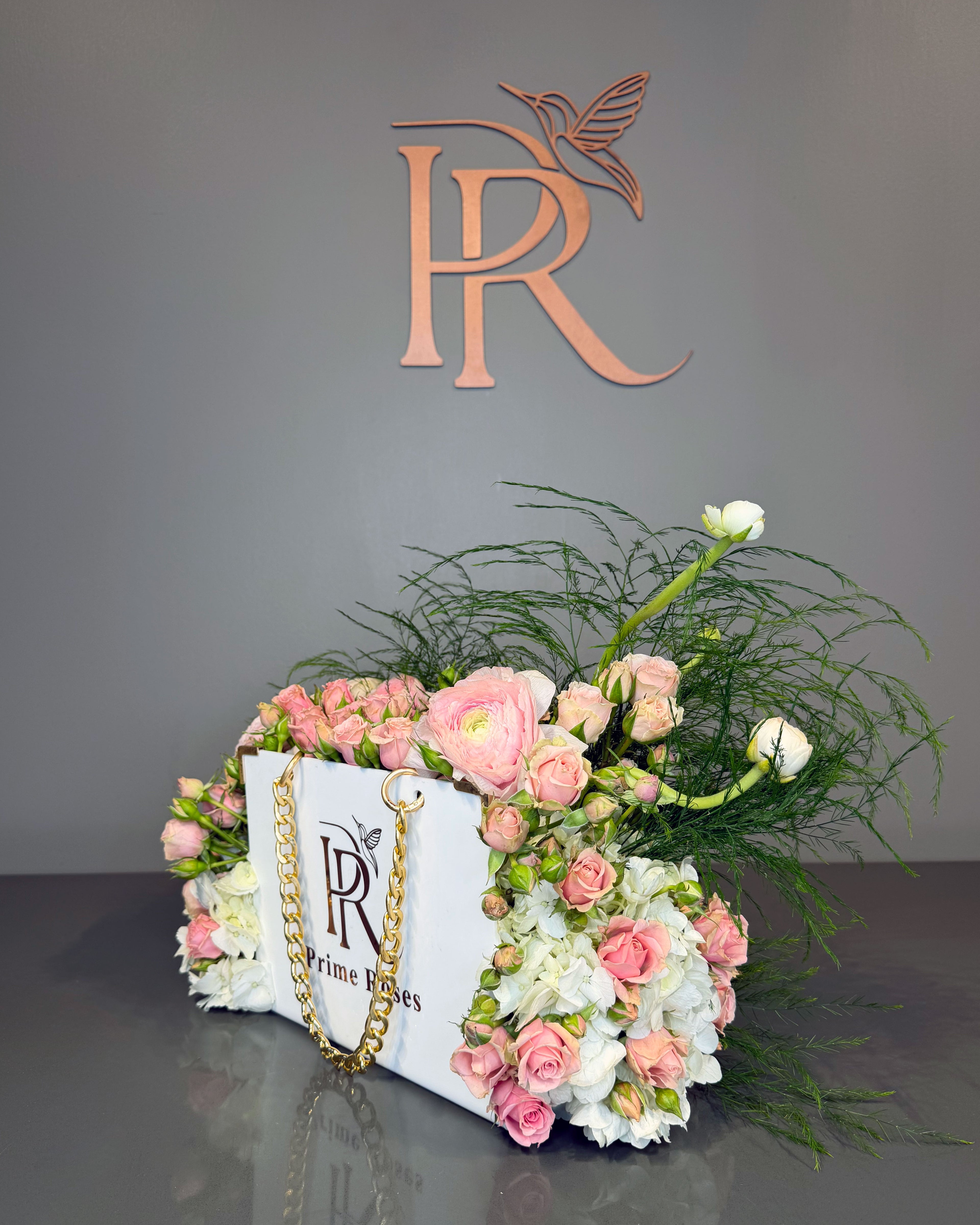 Blush Garden Handbag
