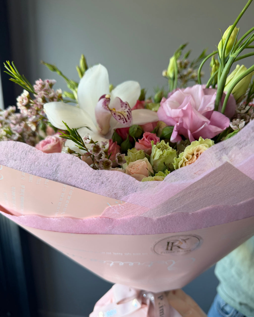 Blush Orchid Garden Bouquet