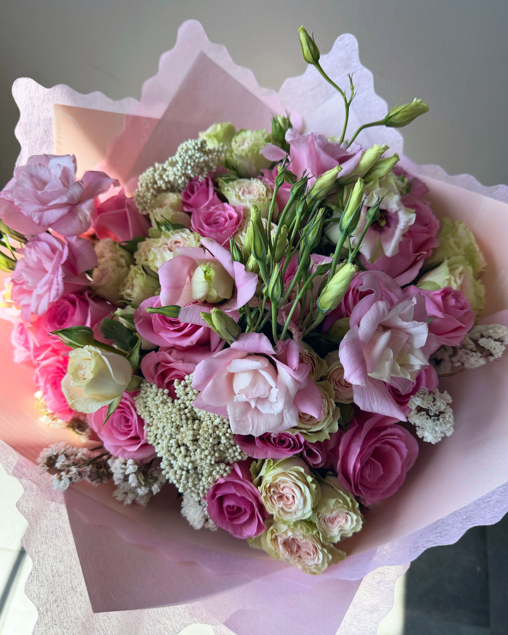 Pink Whisper Garden Bouquet