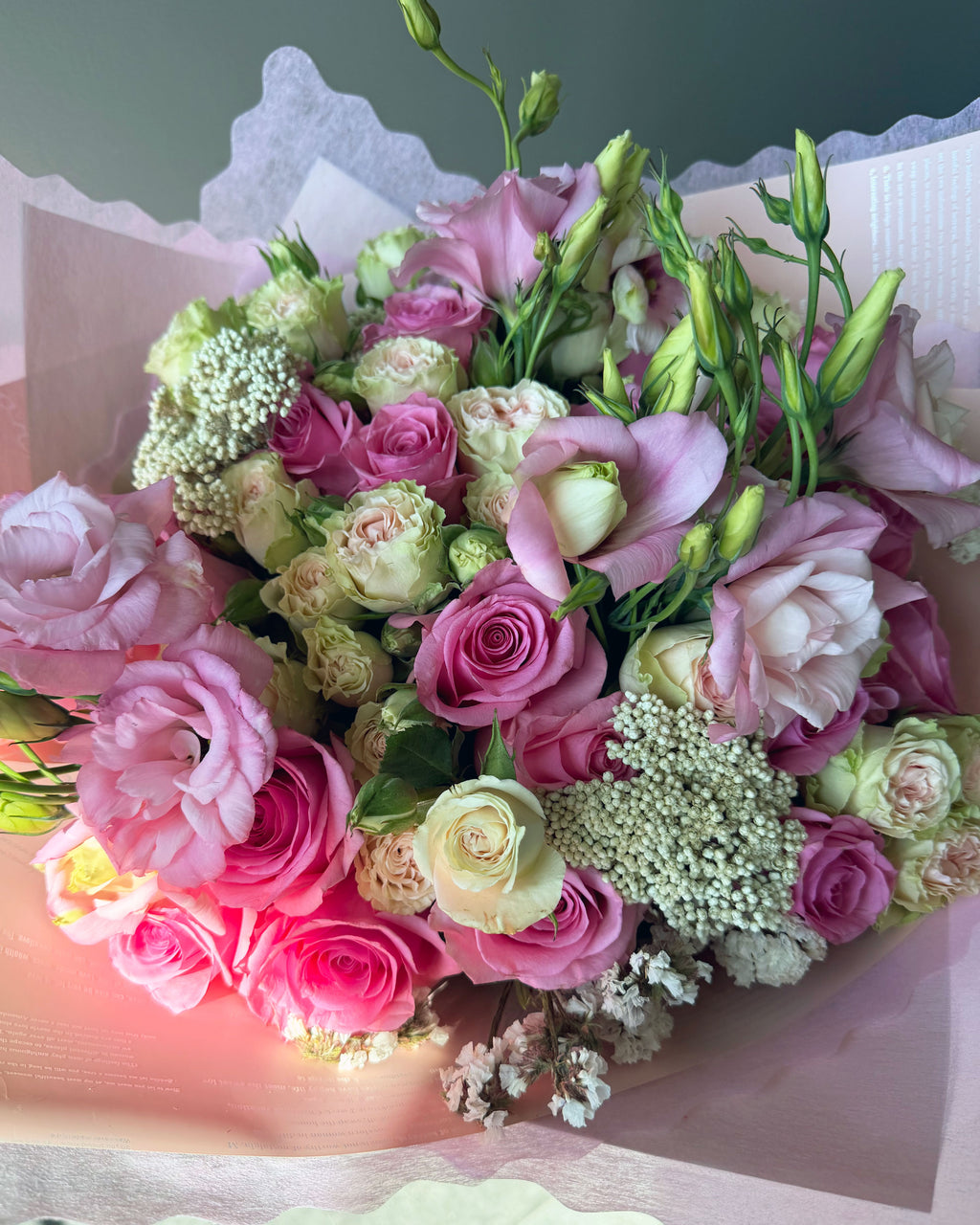 Pink Whisper Garden Bouquet