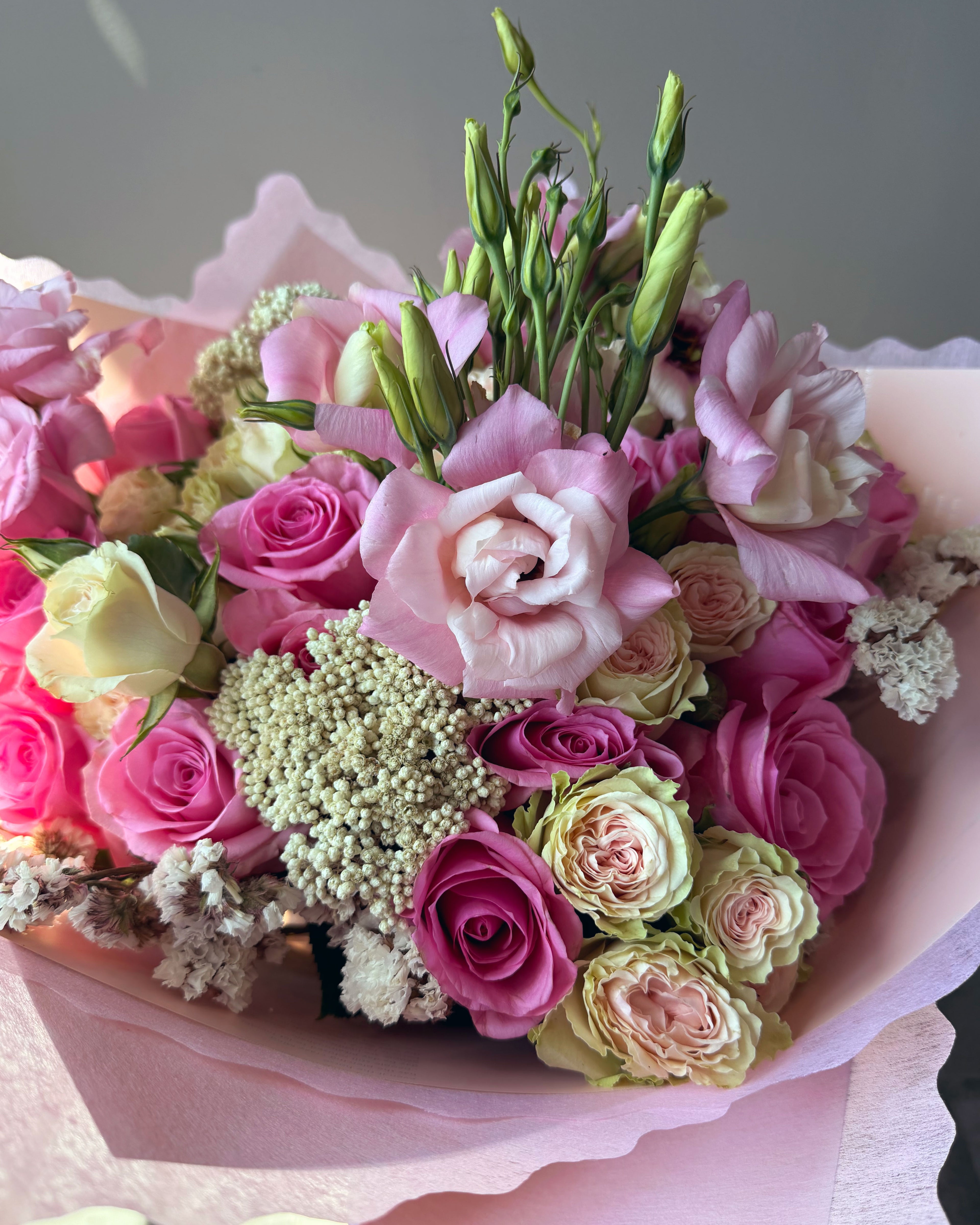 Pink Whisper Garden Bouquet