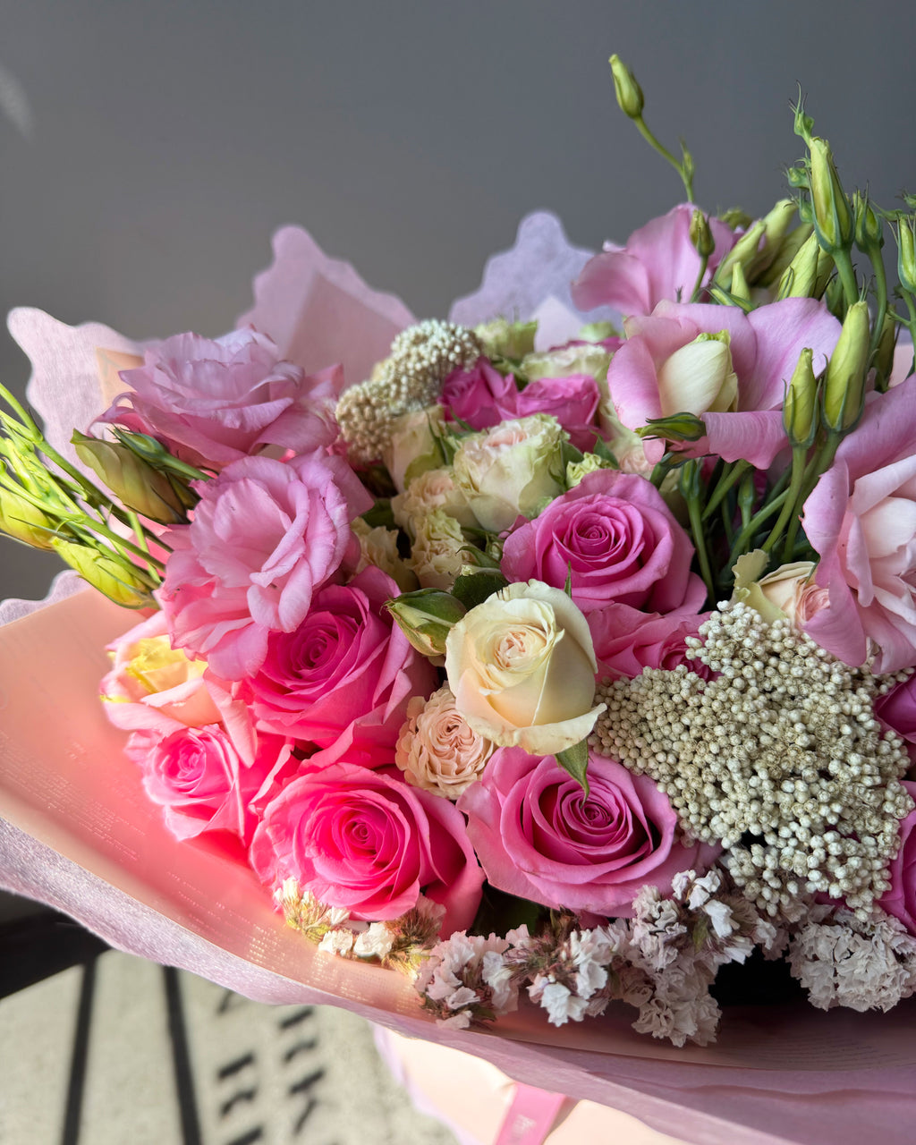Pink Whisper Garden Bouquet