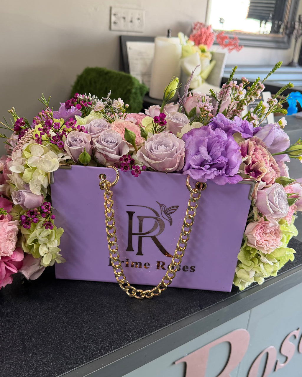 Lavender Luxe Handbag