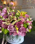 Pink Garden Elegance Luxury Flower Box
