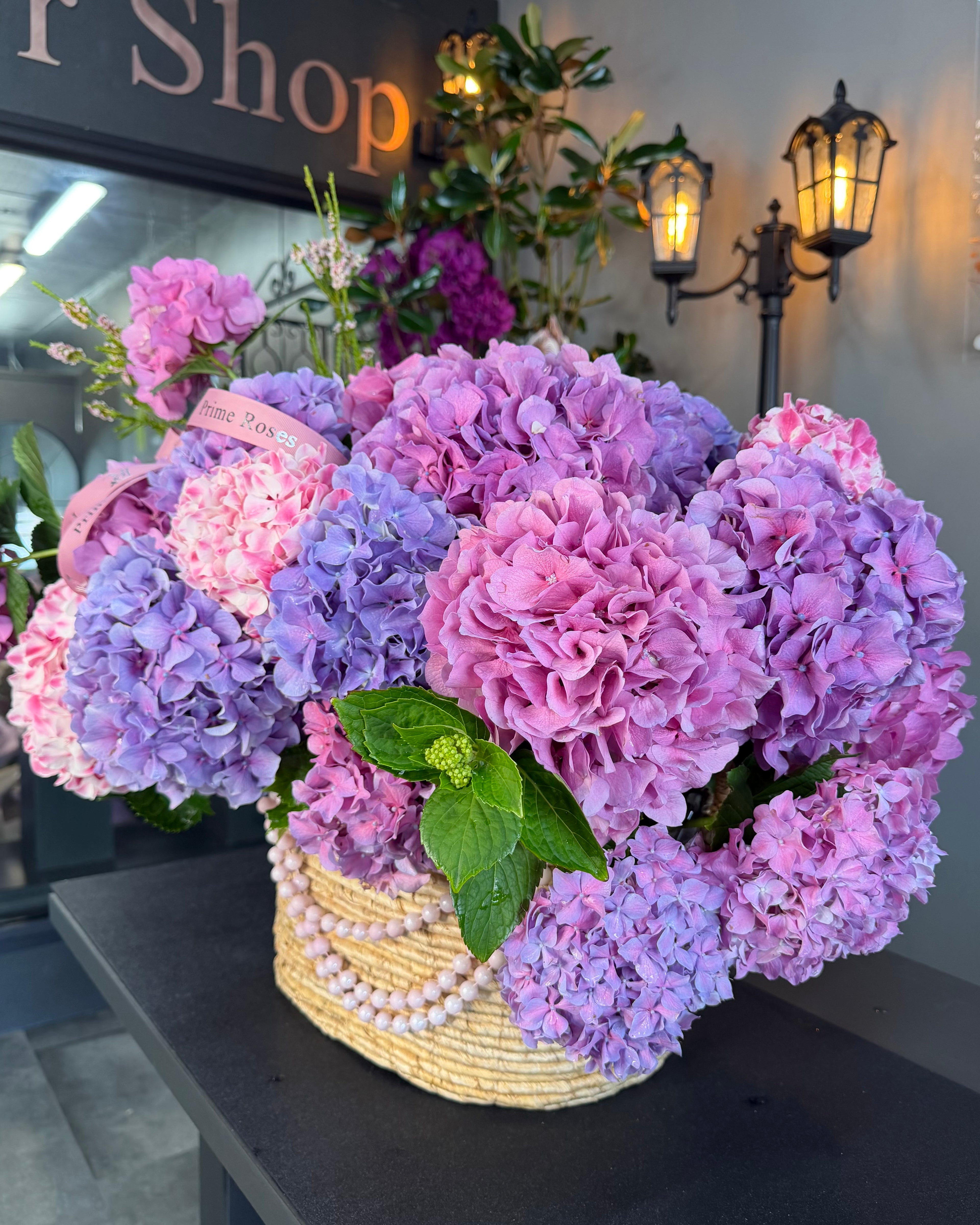Hydrangea Dreams Luxury Basket