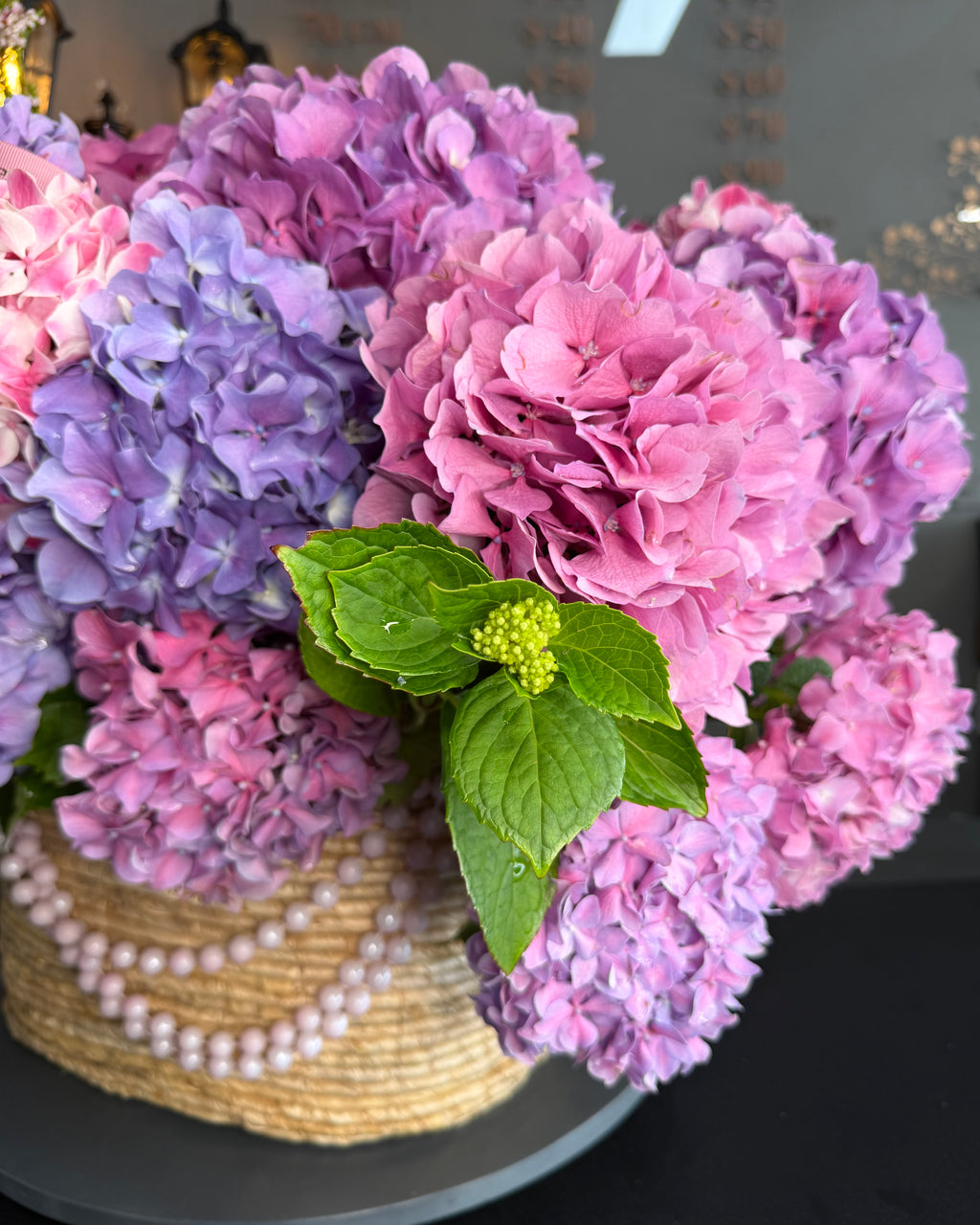Hydrangea Dreams Luxury Basket