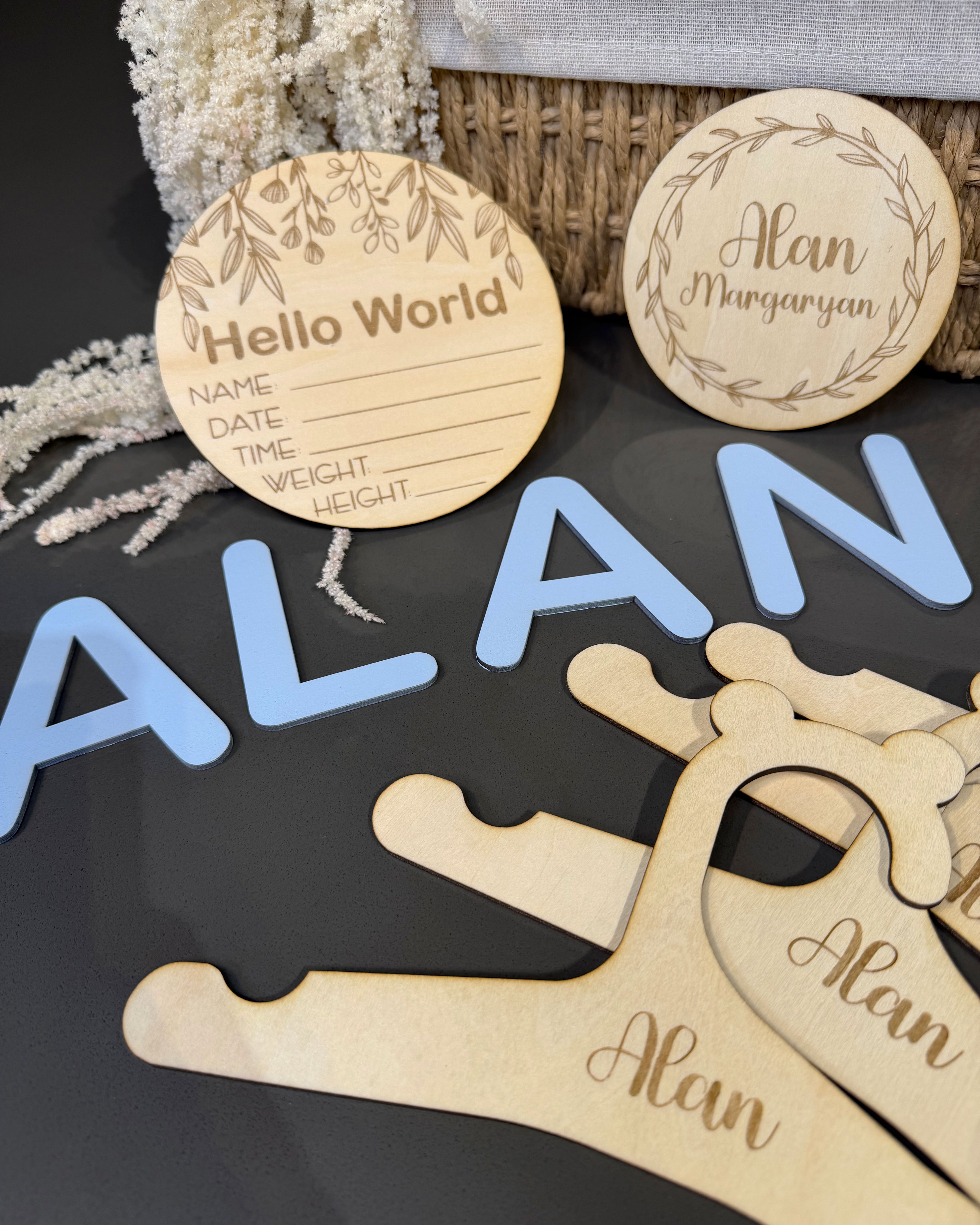 Hello World Custom Baby Gift Box