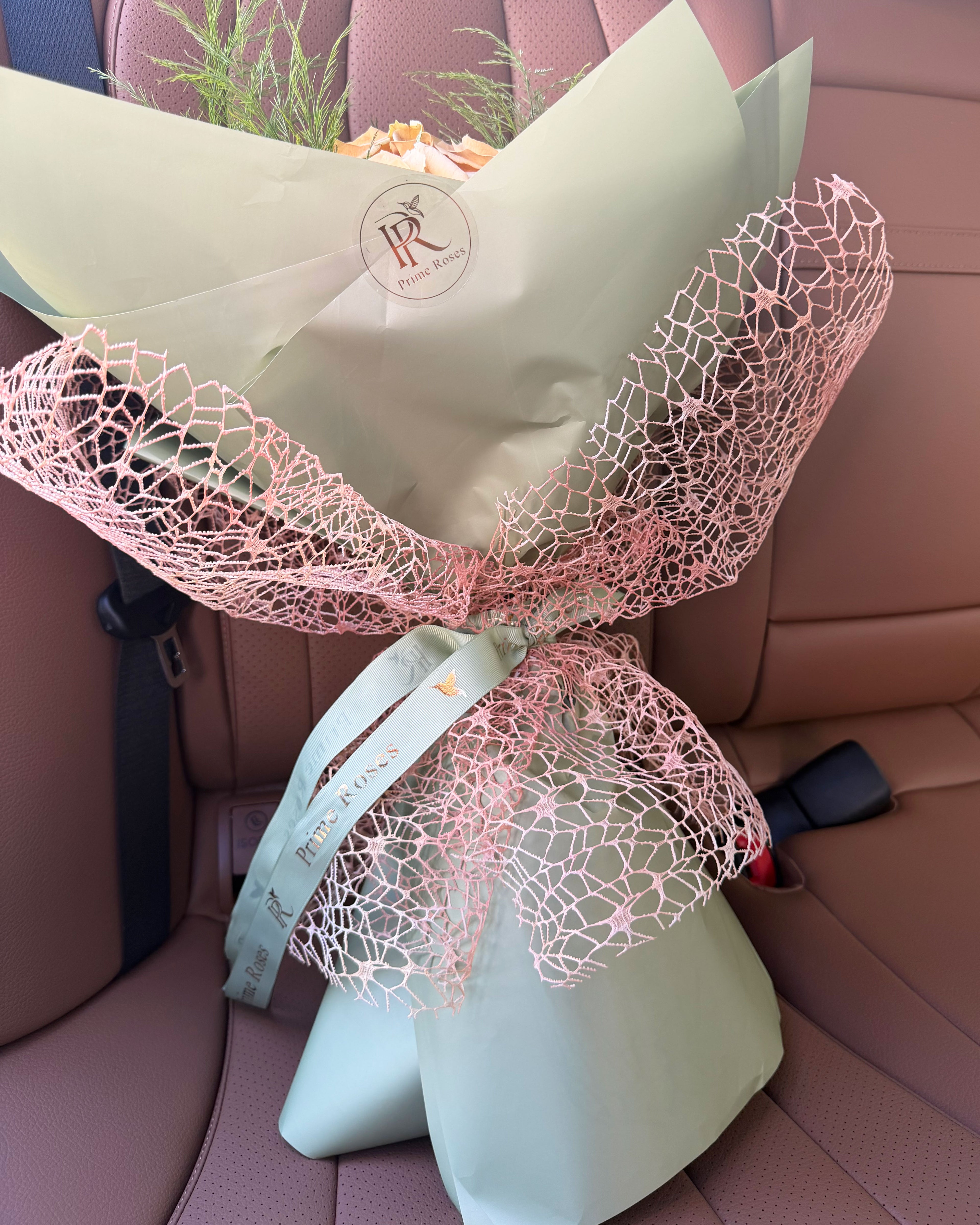 Nude Blush Roses Bouquet