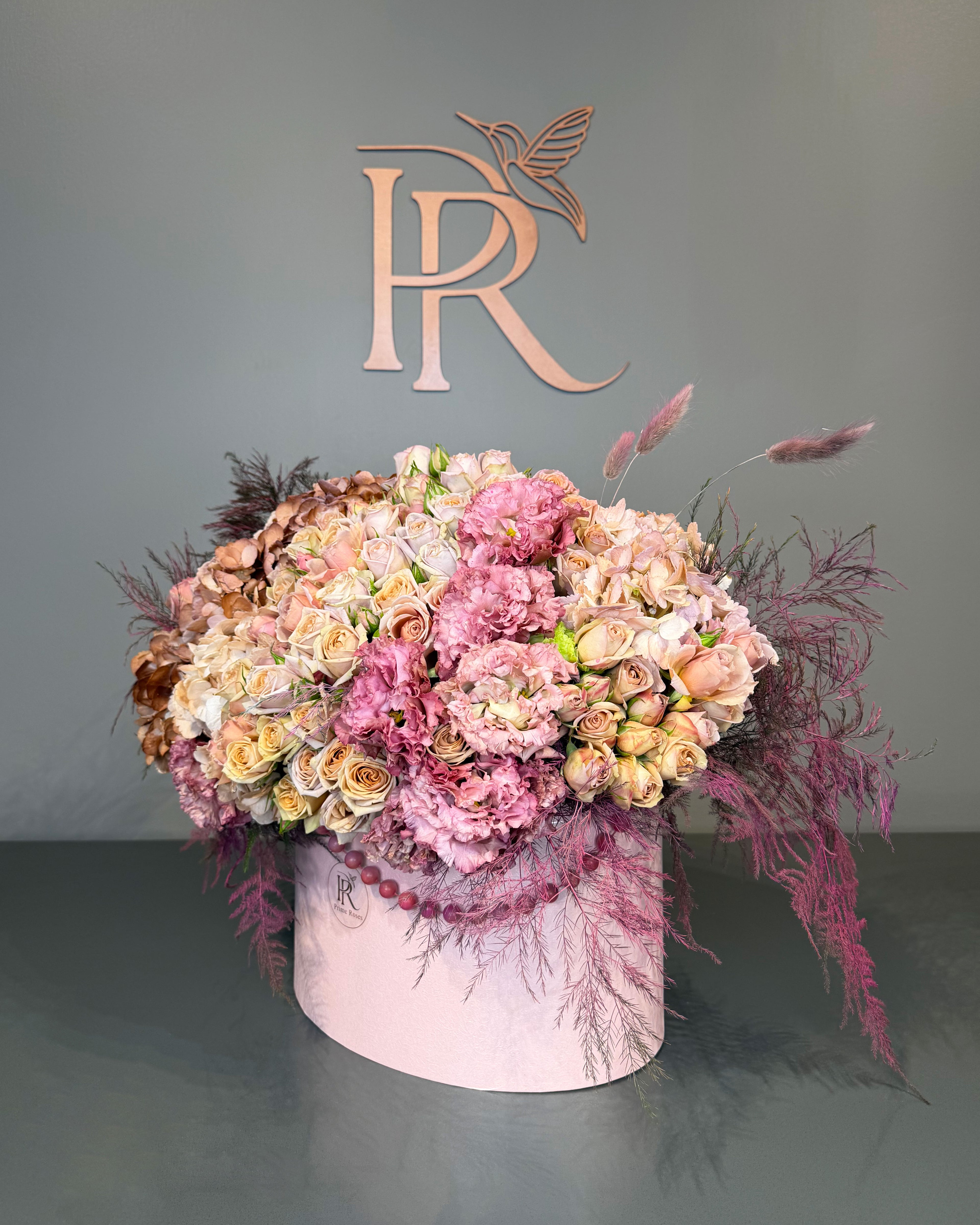 Rosewood Blush Hatbox