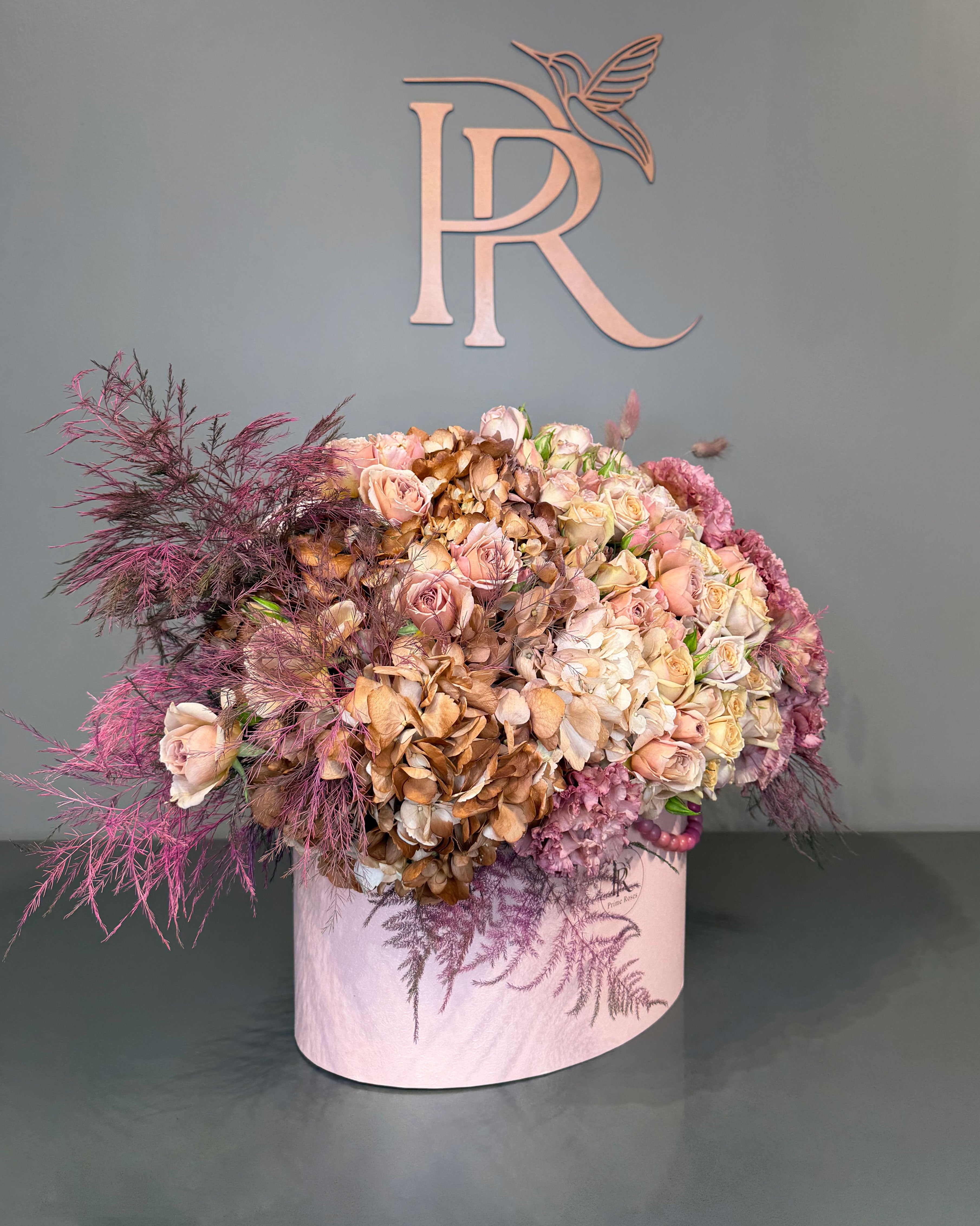 Rosewood Blush Hatbox