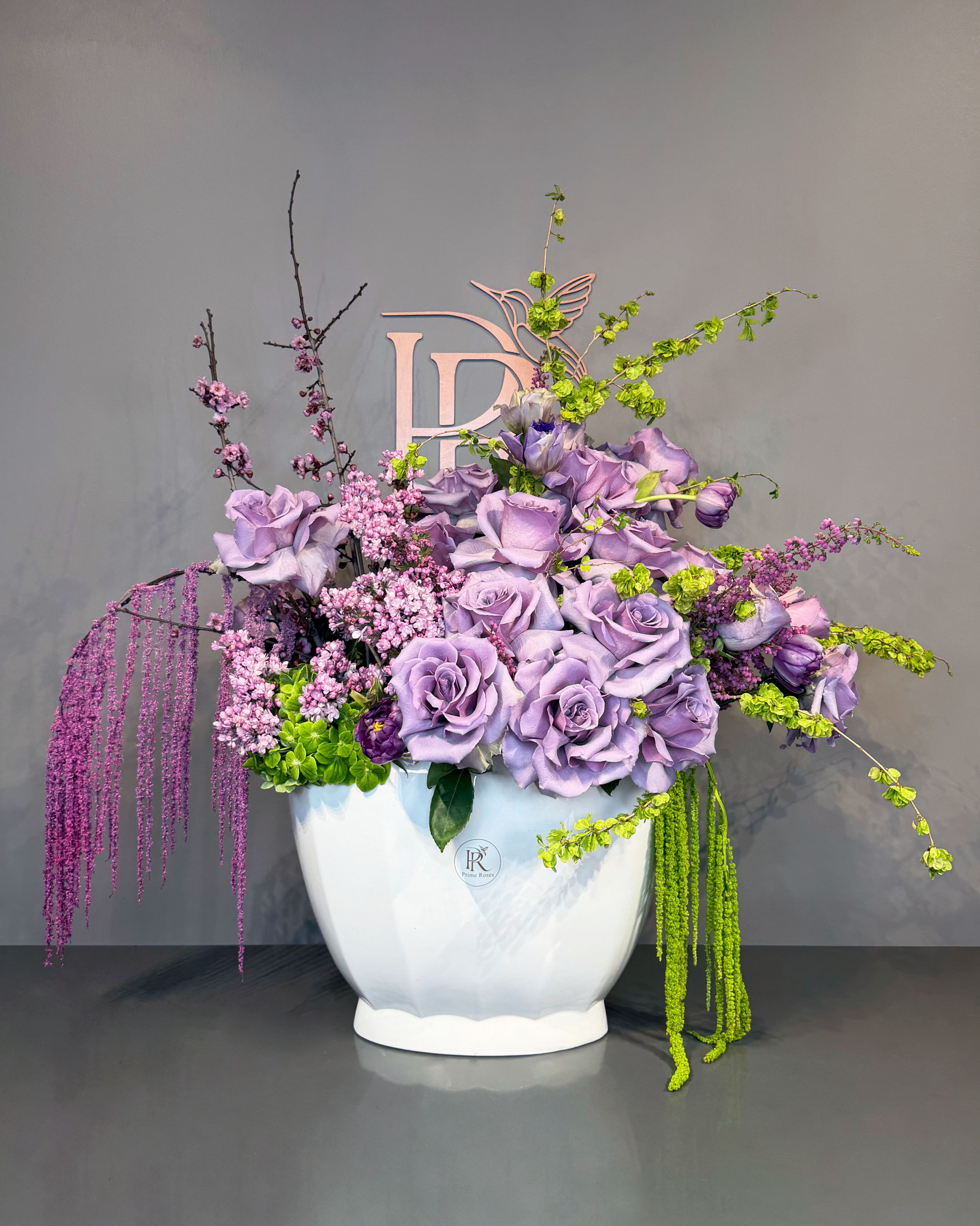 Lilac Enchantment Vase