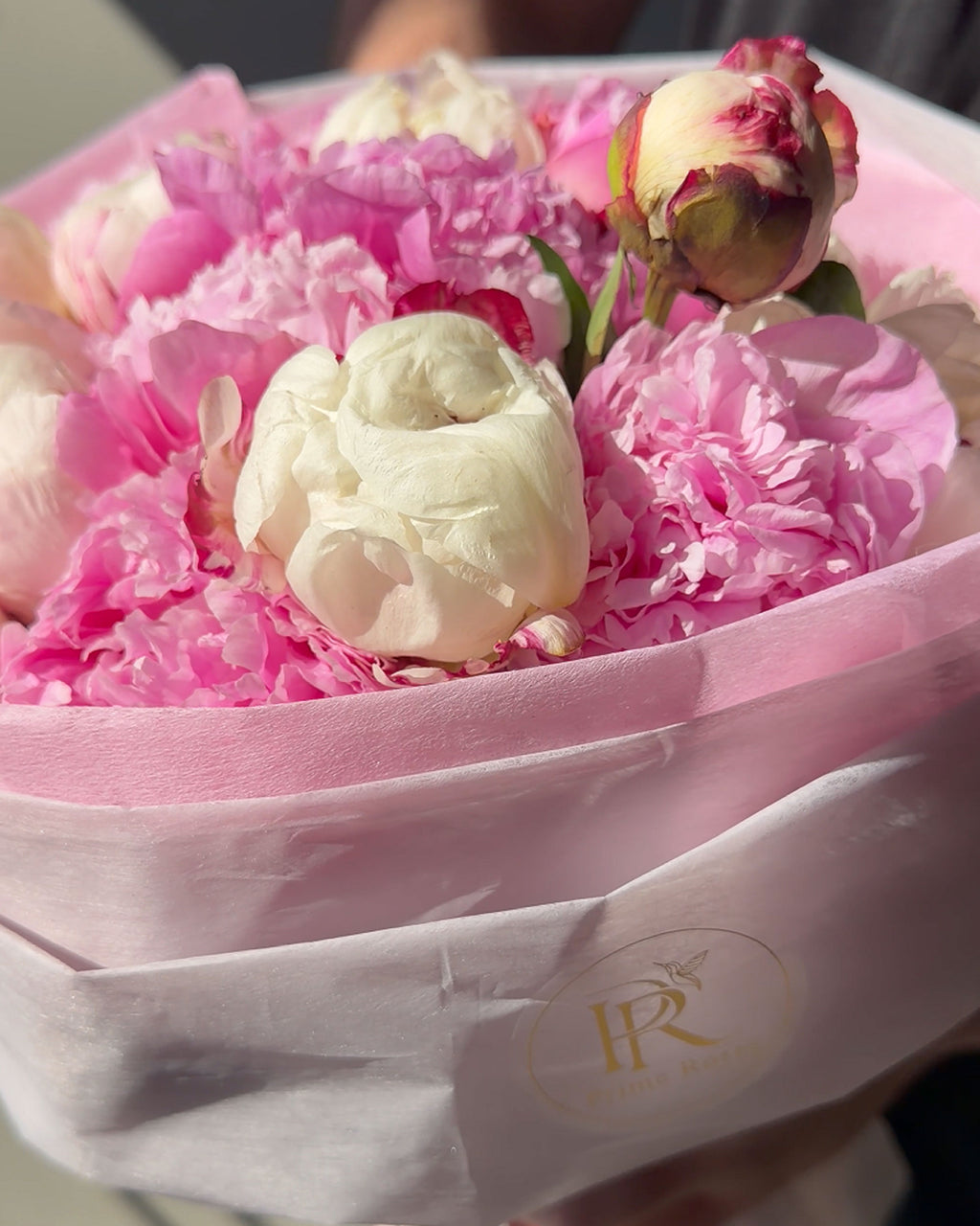 Blush Peony Cloud Bouquet