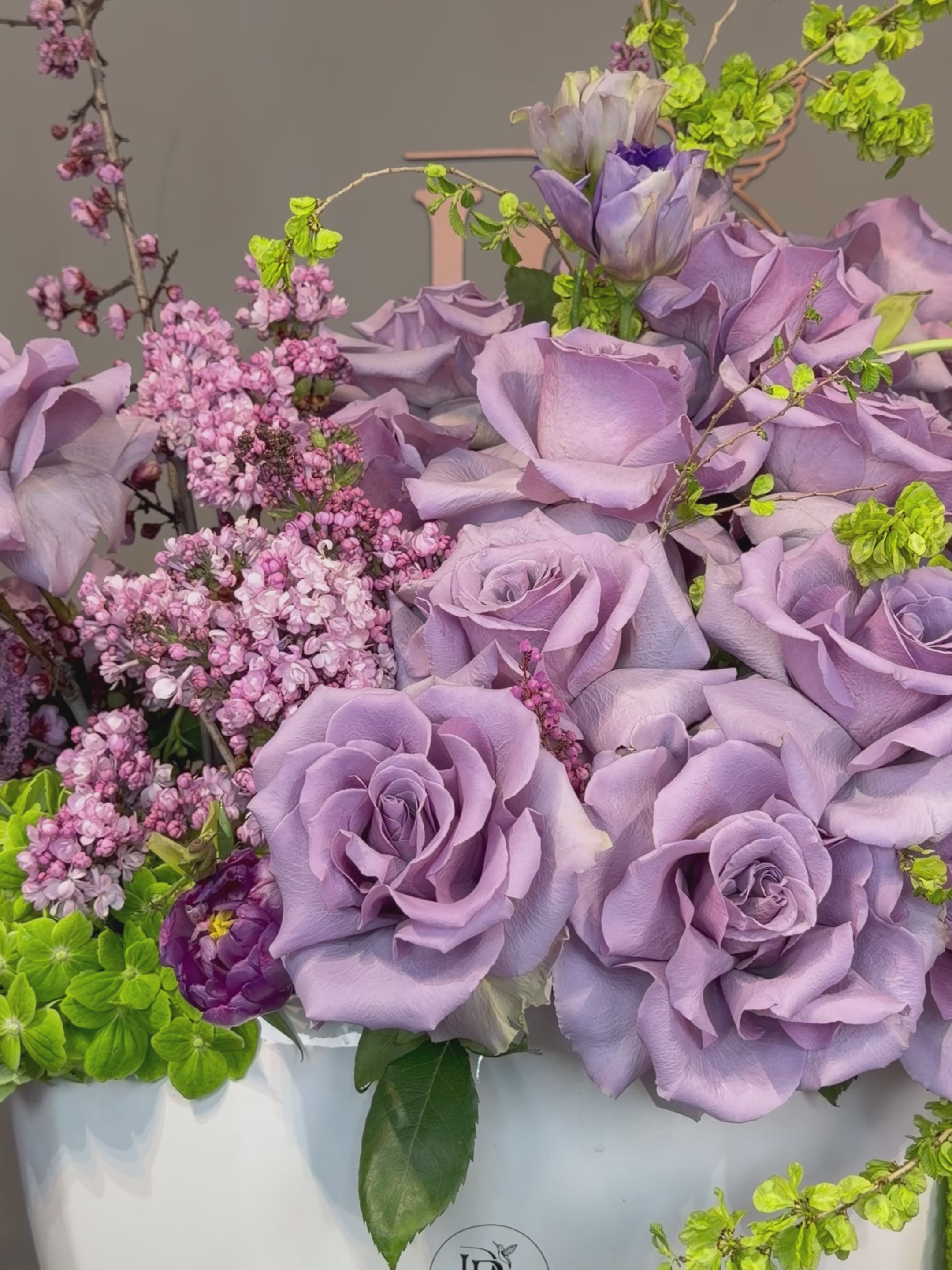 Lilac Enchantment Vase