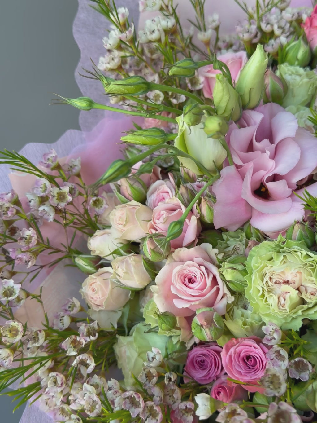 Blush Orchid Garden Bouquet