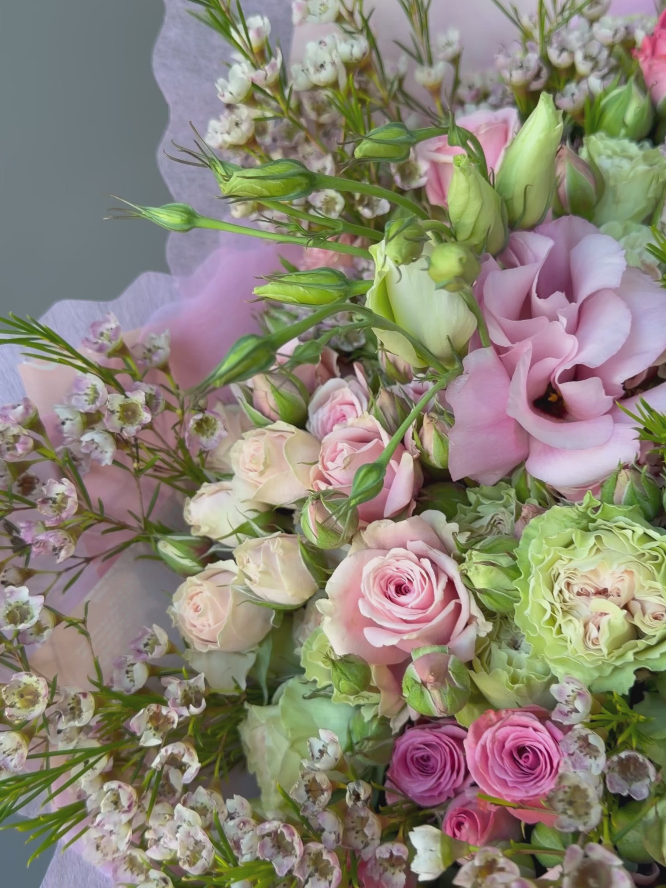 Blush Orchid Garden Bouquet