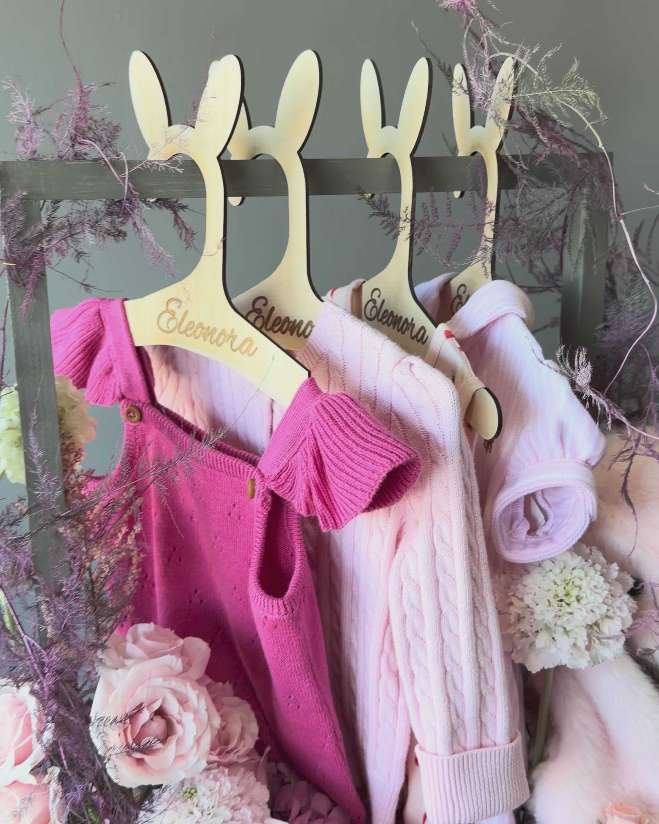 Welcome Little One – Custom Baby Floral Gift Display