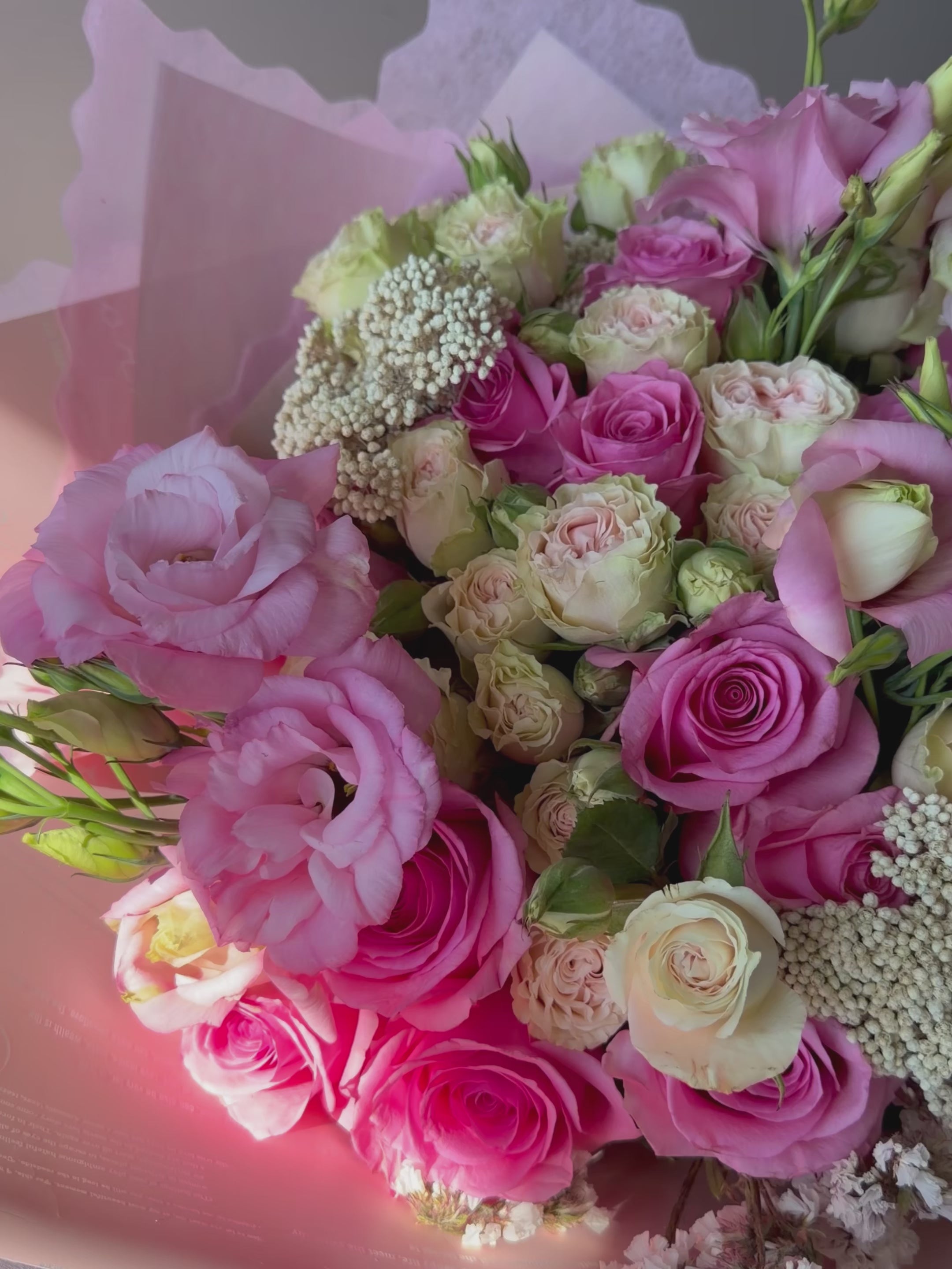 Pink Whisper Garden Bouquet