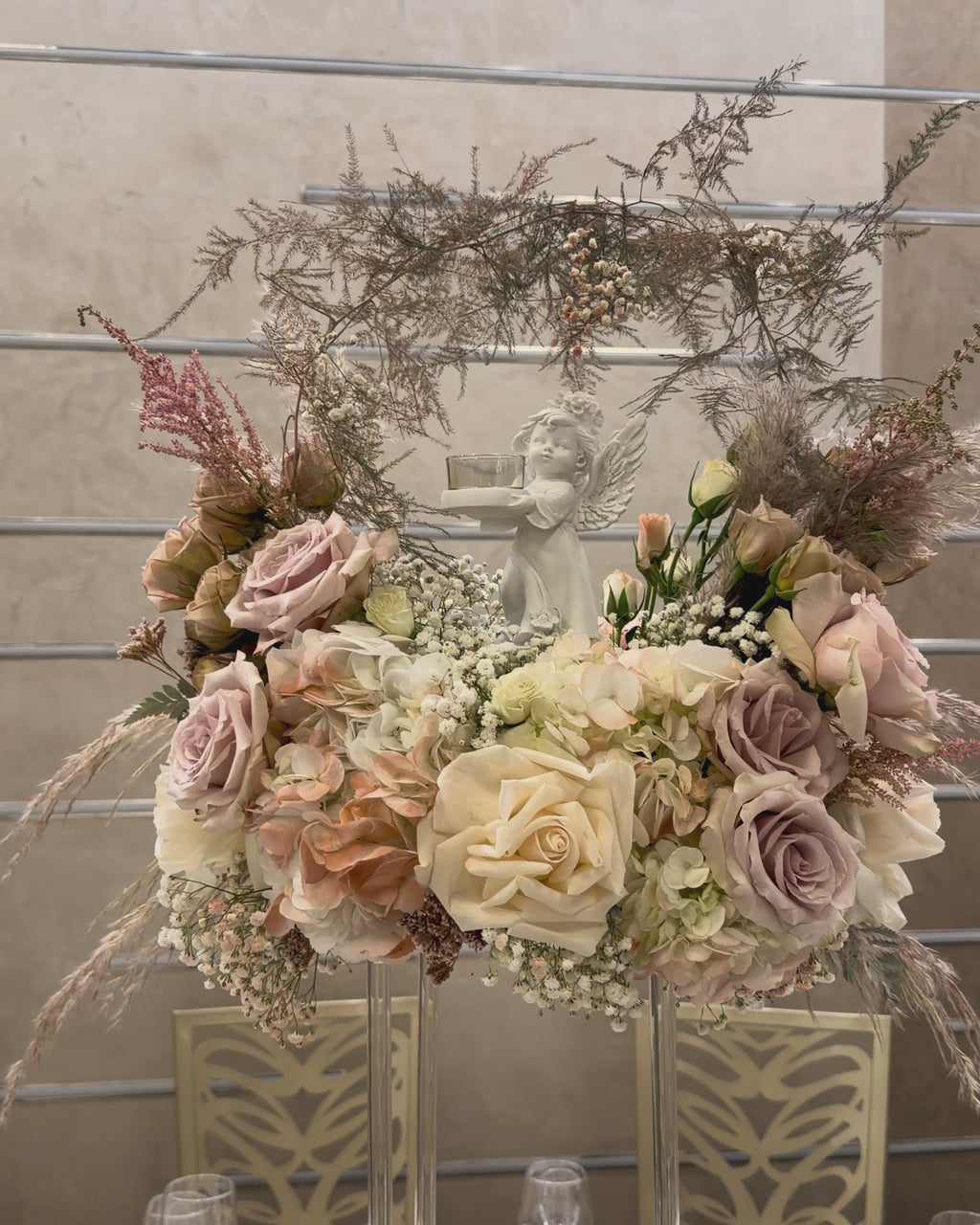 Elegant Floral Table Centerpiece