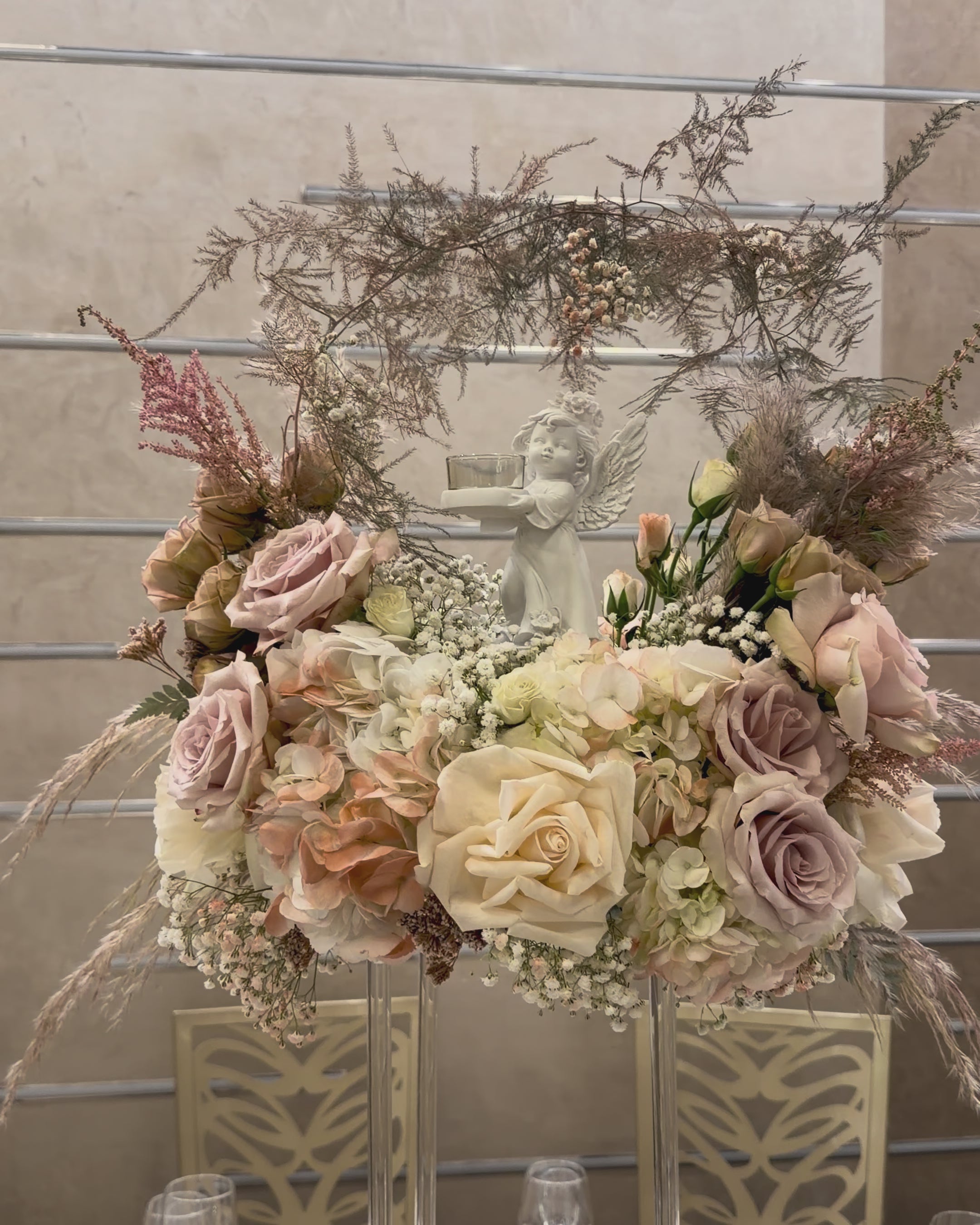Elegant Floral Table Centerpiece